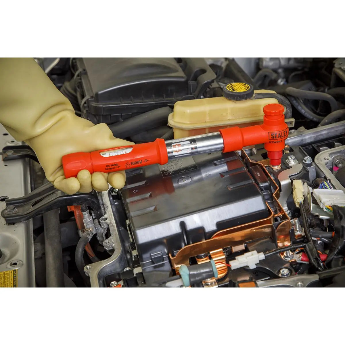 Sealey Premier Torque Wrench Insulated 3/8"Sq Drive 12-60Nm