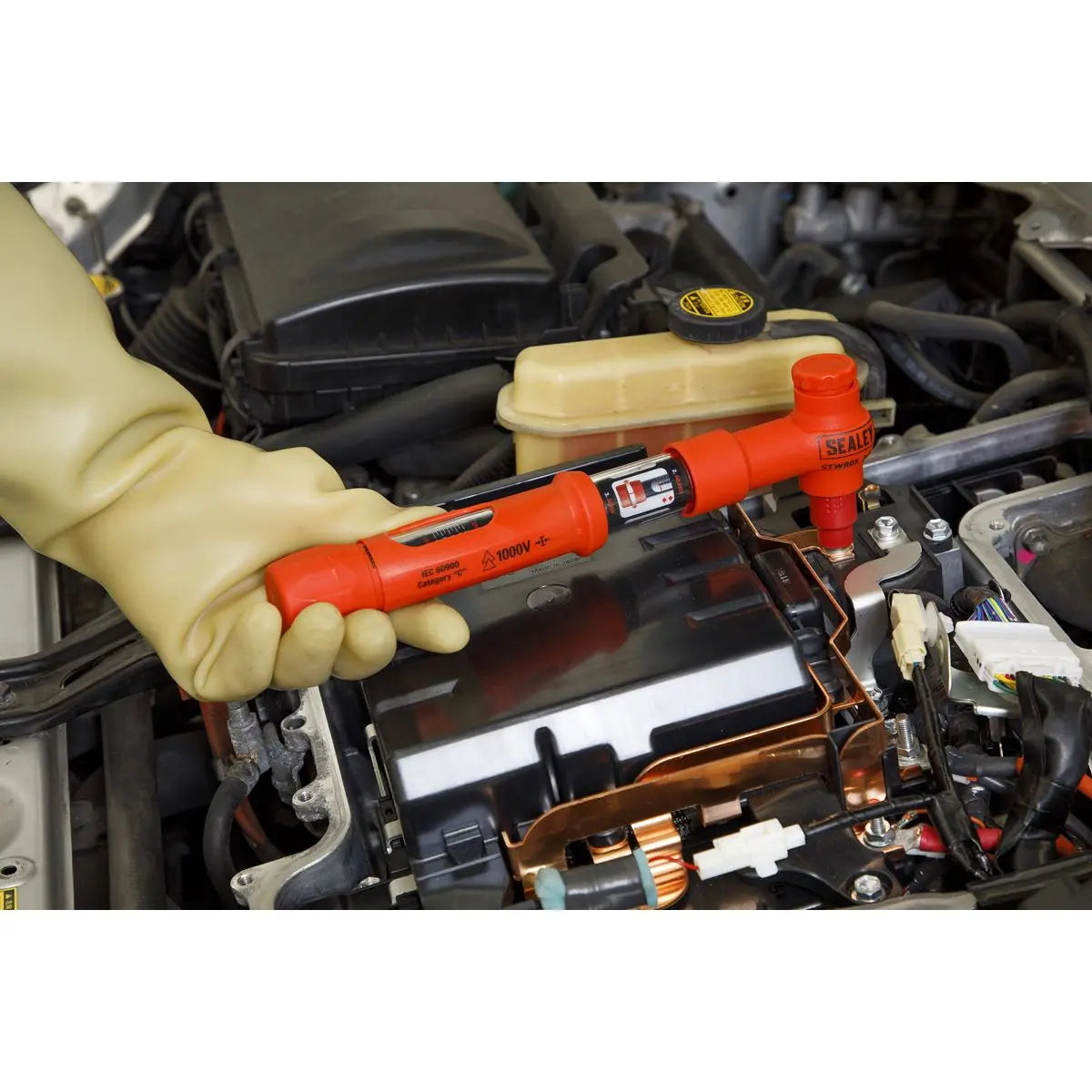 Sealey Premier Torque Wrench Insulated 3/8"Sq Drive 5-25Nm