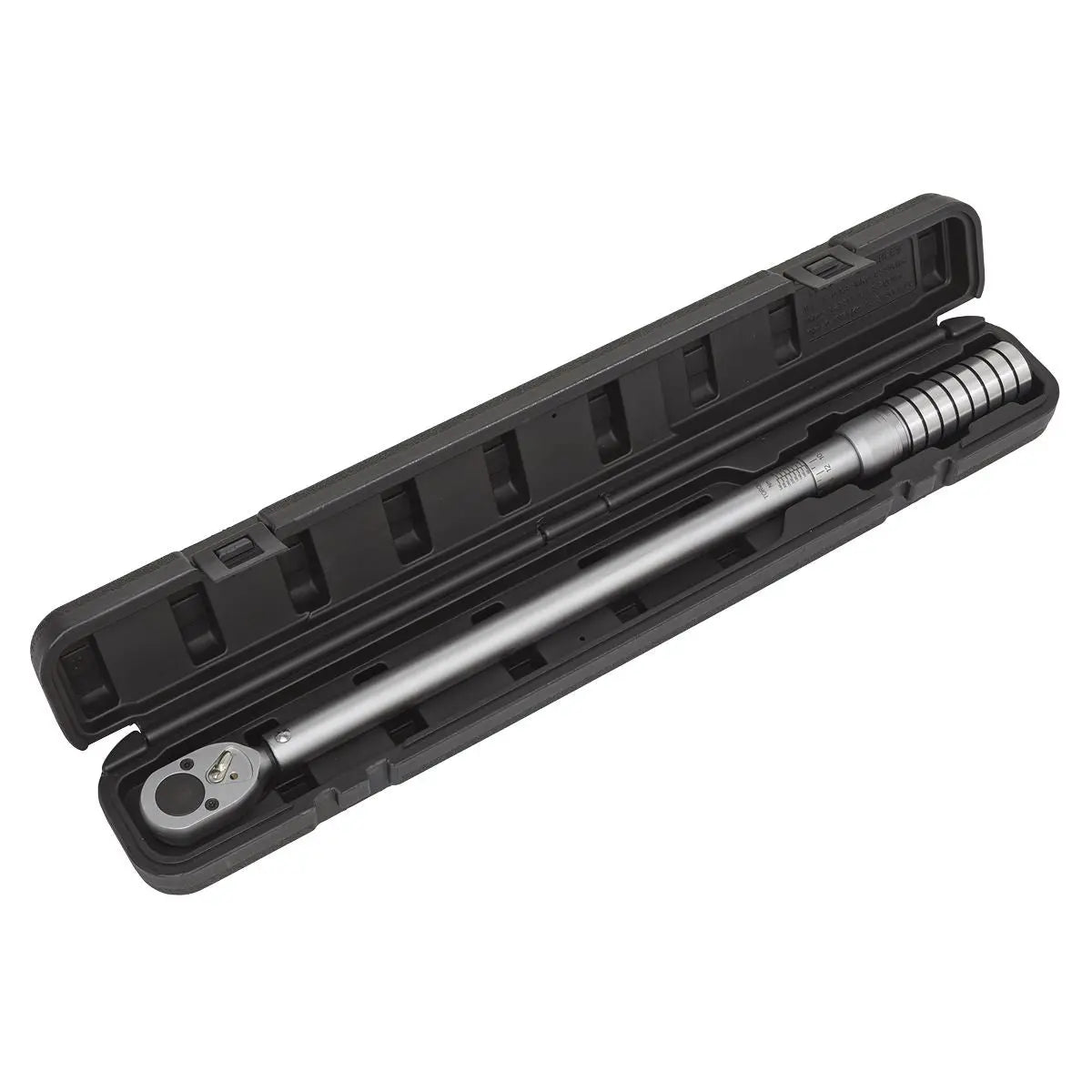 Sealey Premier Torque Wrench Micrometer Style 1/2"Sq Drive 60-340Nm - Calibrated