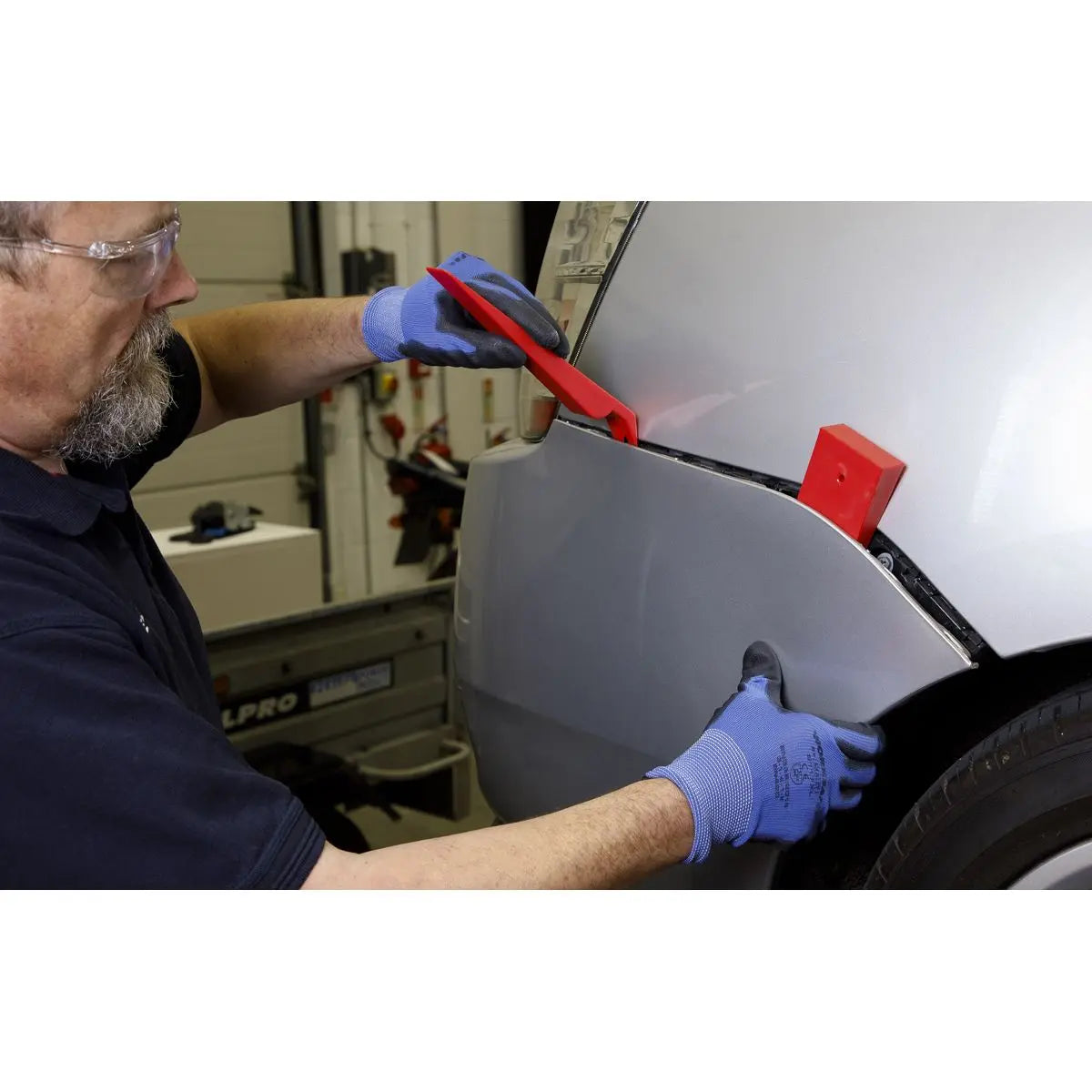 Sealey Premier Trim Tool Wide/Curved Carbon Steel White Rose Tools