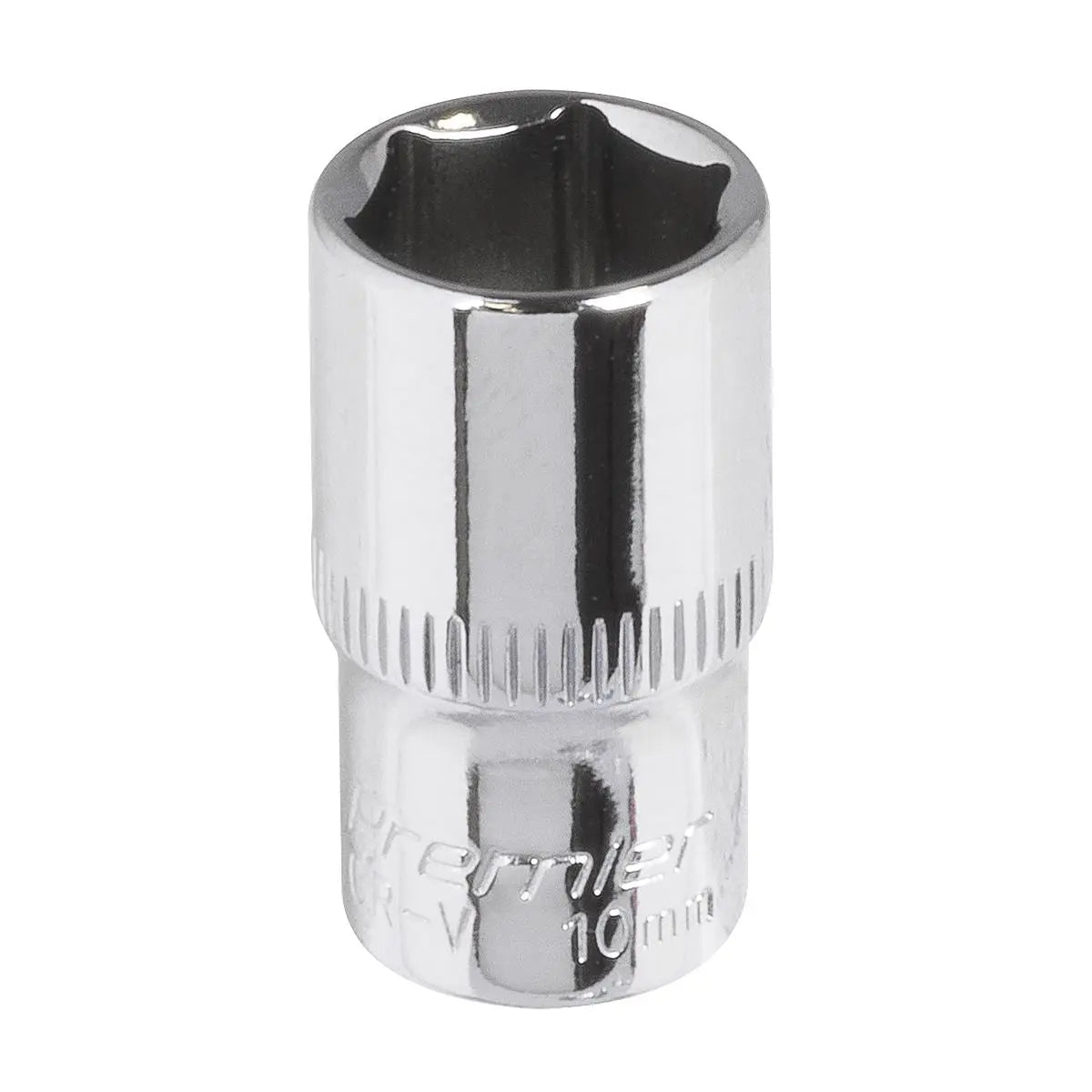 Sealey Premier WallDrive® Socket 10mm 1/4"Sq Drive Fully Polished