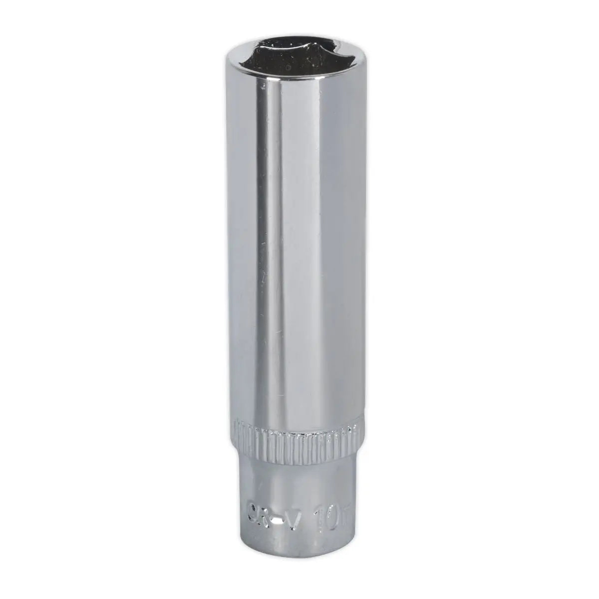 Sealey Premier WallDrive® Socket 10mm Deep 1/4"Sq Drive Fully Polished