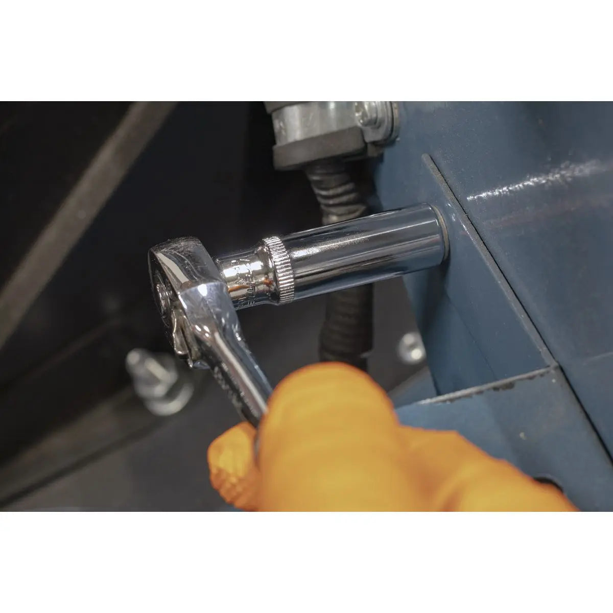 Sealey Premier WallDrive® Socket 10mm Deep 1/4"Sq Drive Fully Polished