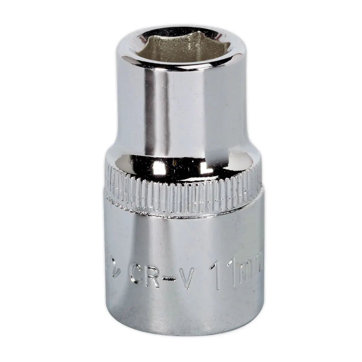 Sealey Premier WallDrive® Socket 11mm 1/2"Sq Drive Fully Polished