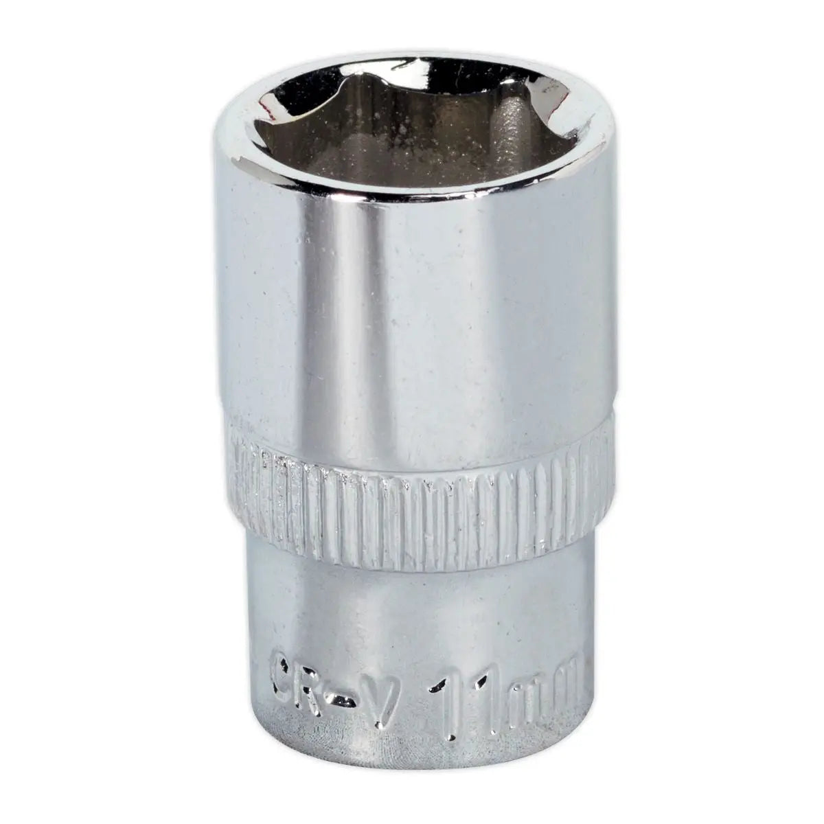 Sealey Premier WallDrive® Socket 11mm 1/4"Sq Drive Fully Polished
