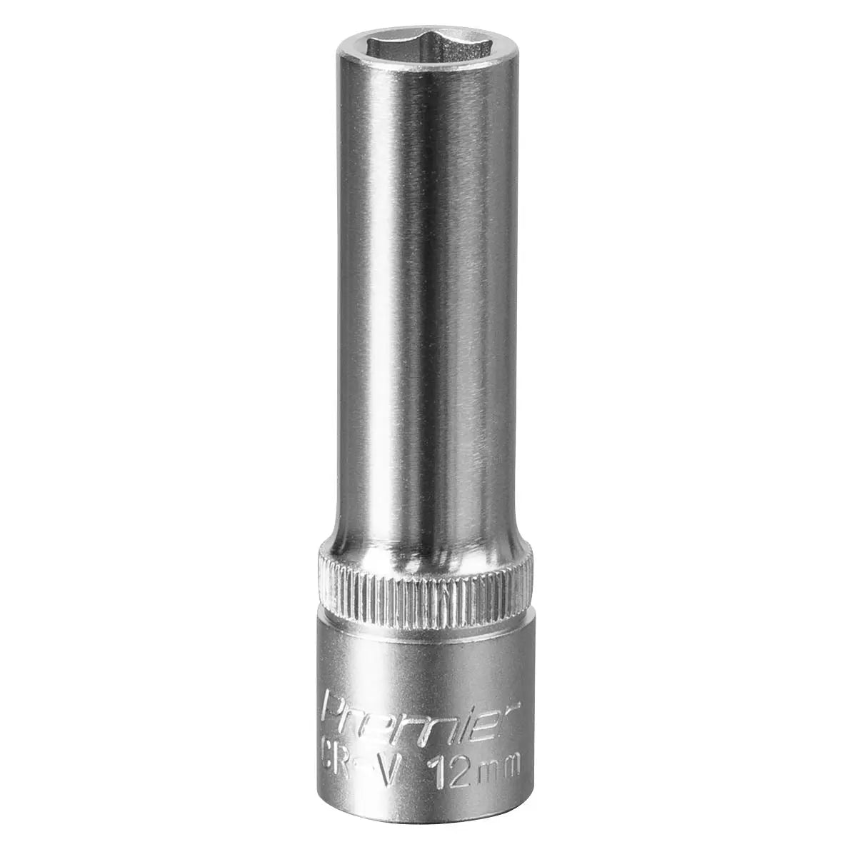 Sealey Premier WallDrive® Socket 12mm Deep 1/2"Sq Drive