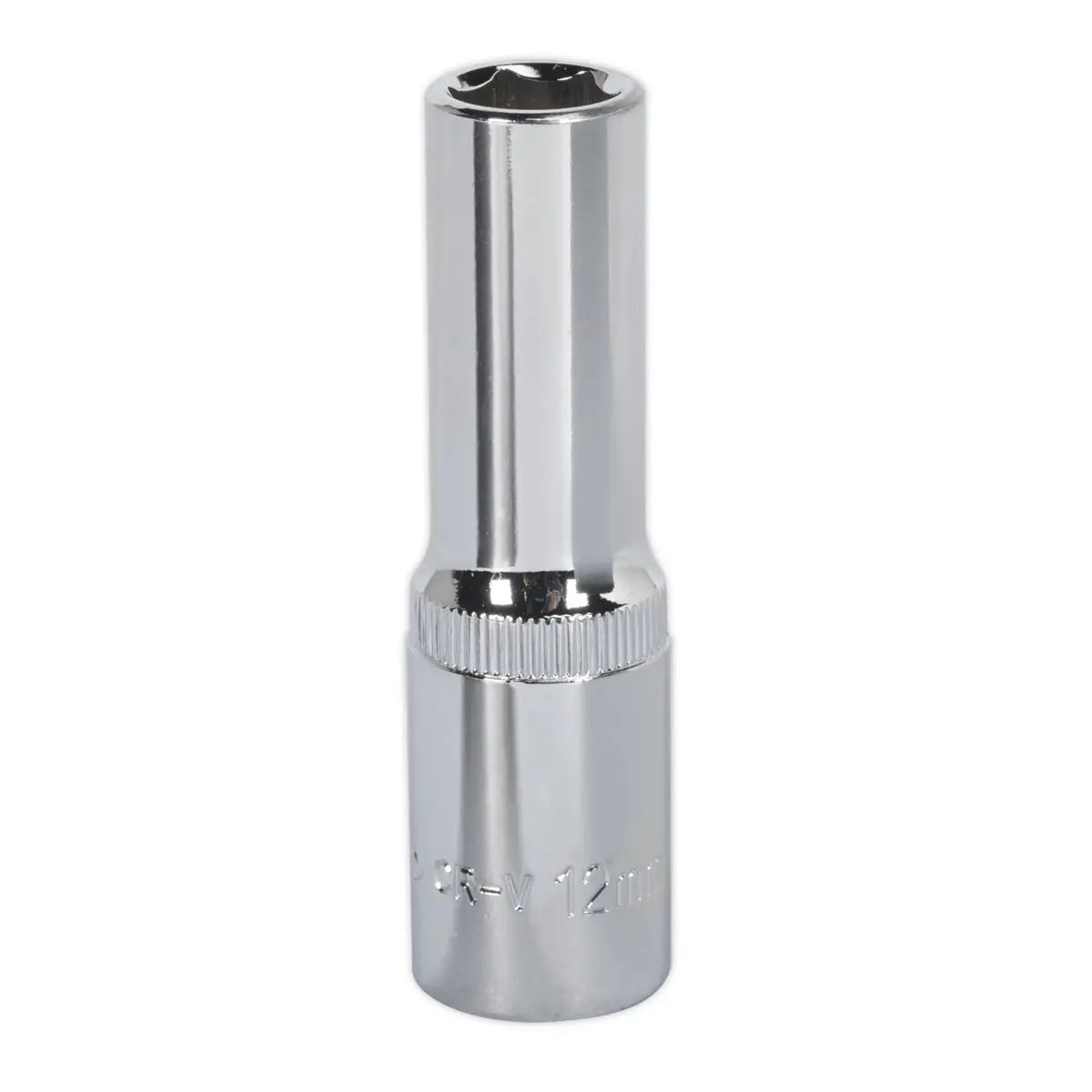 Sealey Premier WallDrive® Socket 12mm Deep 1/2"Sq Drive Fully Polished