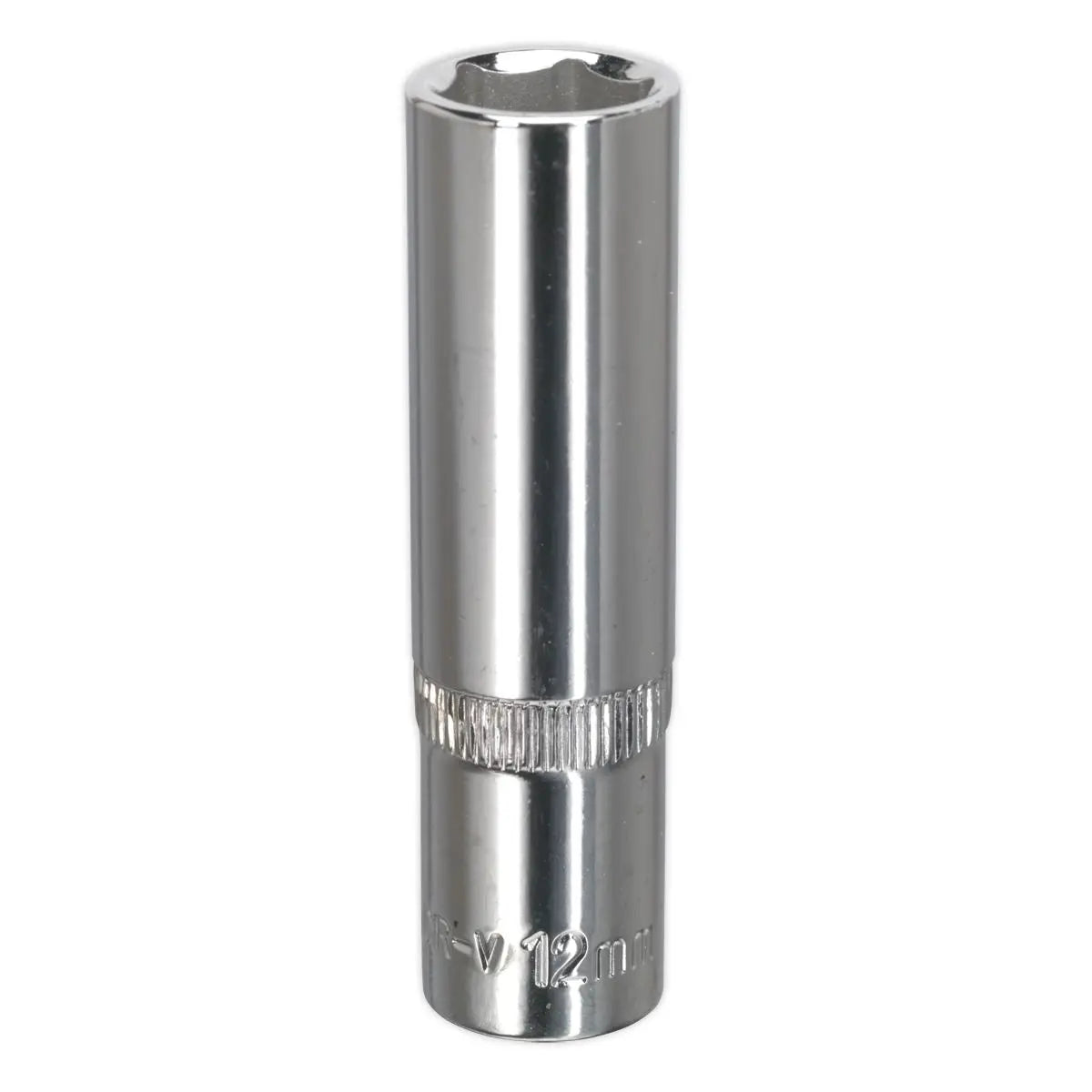 Sealey Premier WallDrive® Socket 12mm Deep 3/8"Sq Drive Fully Polished