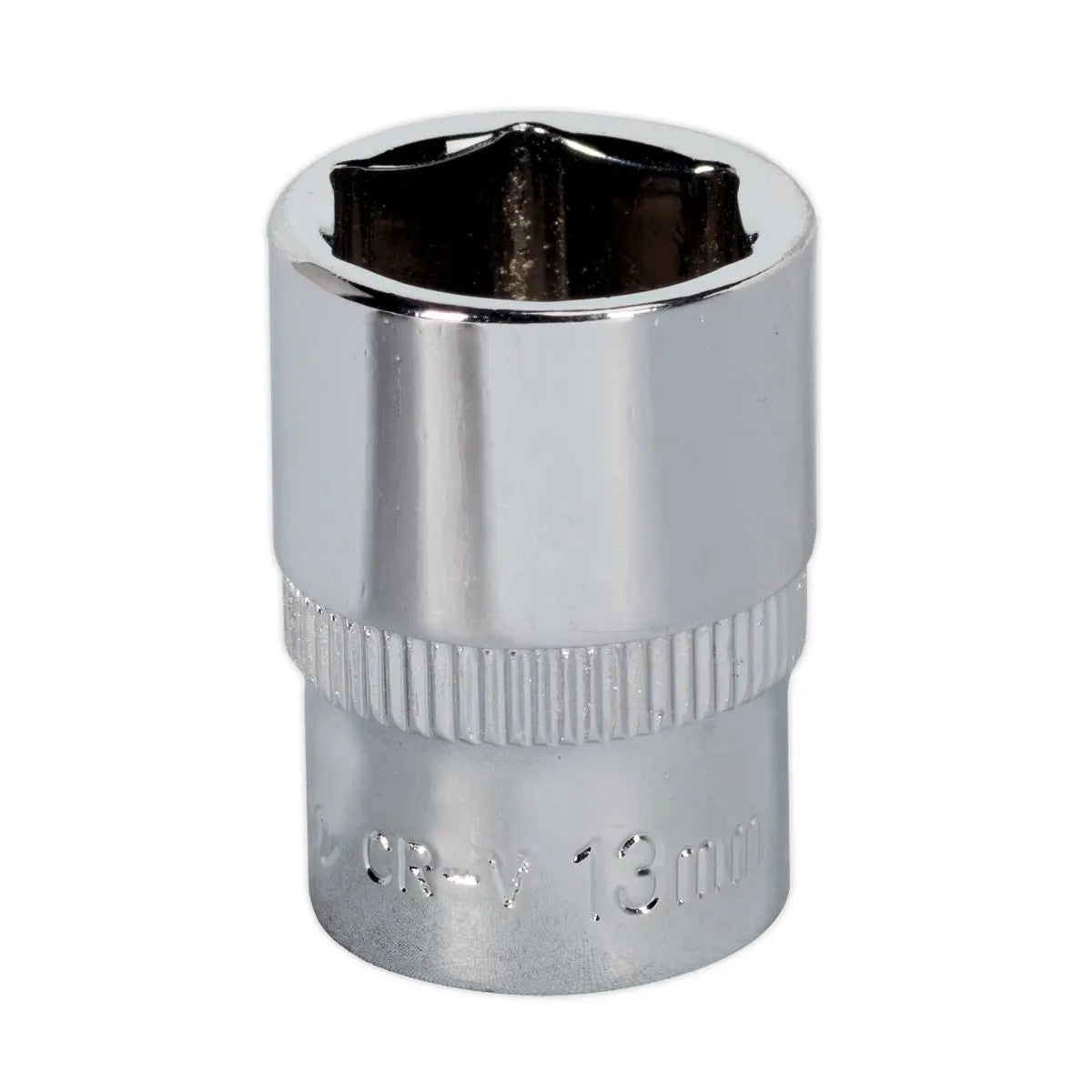 Sealey Premier WallDrive® Socket 13mm 1/4"Sq Drive Fully Polished