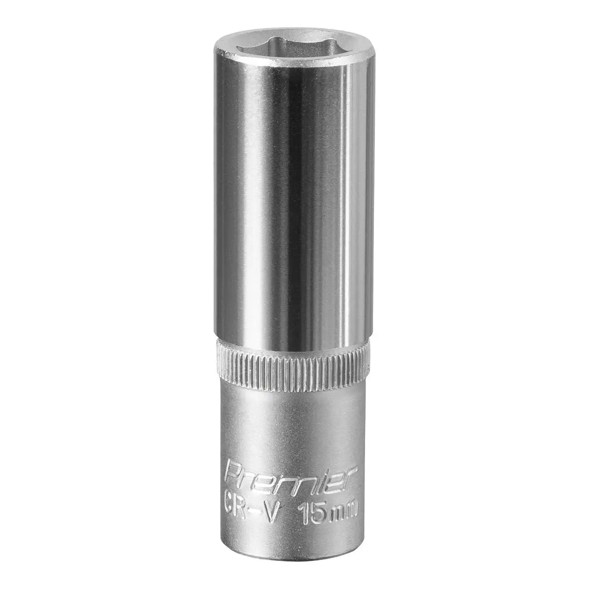 Sealey Premier WallDrive® Socket 15mm Deep 1/2"Sq Drive