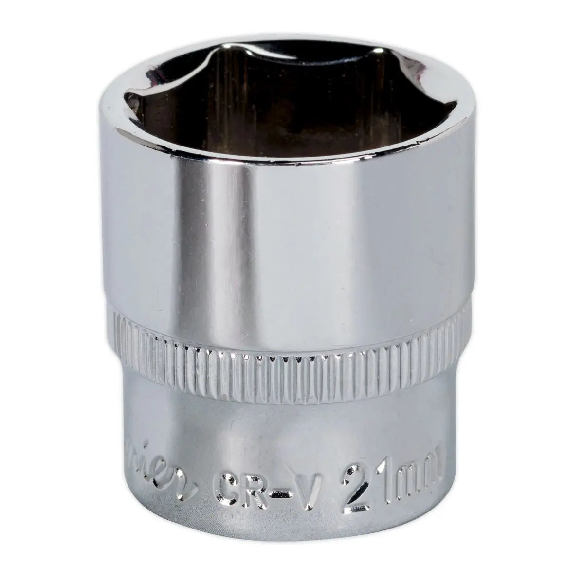 Sealey Premier WallDrive® Socket 21mm 3/8"Sq Drive Fully Polished