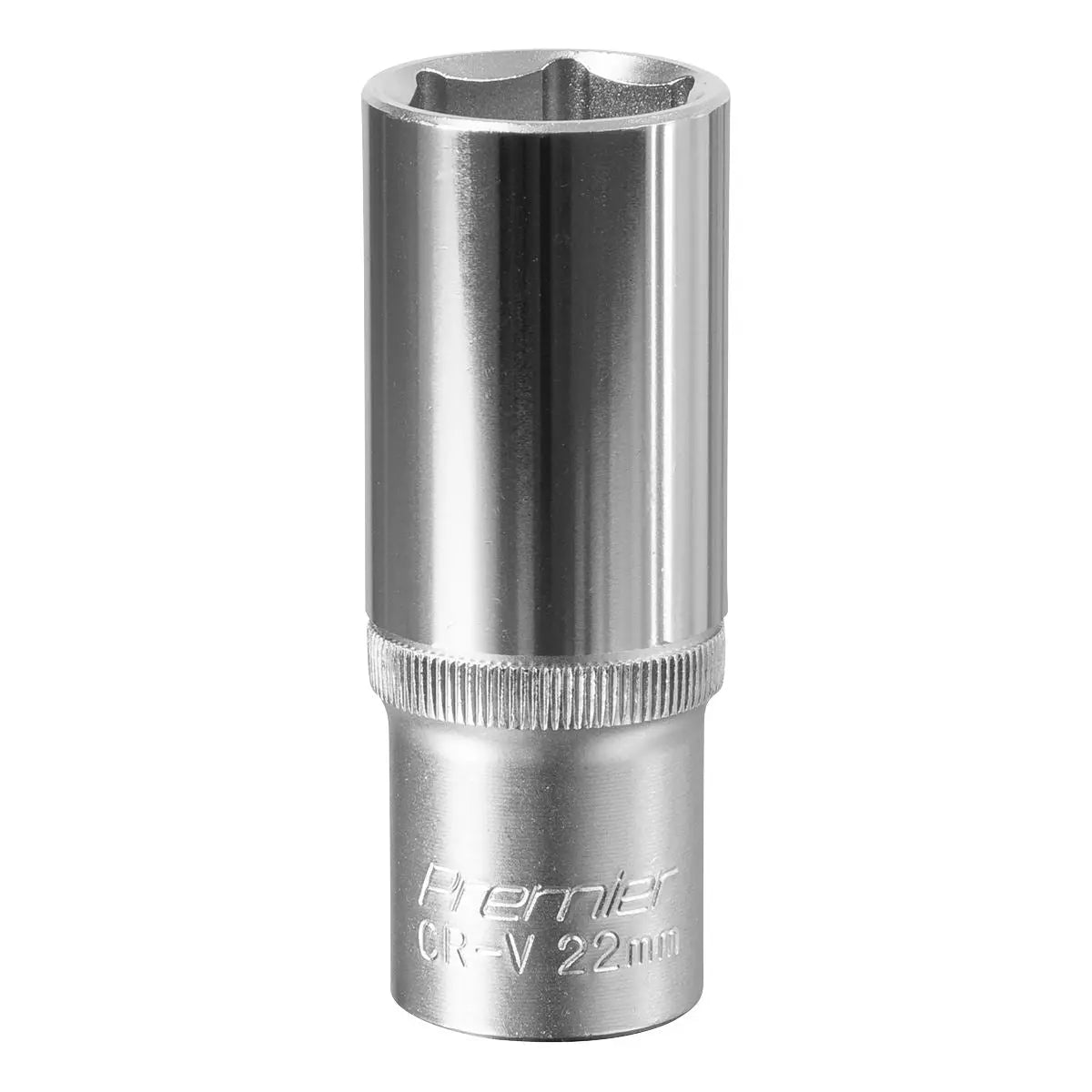 Sealey Premier WallDrive® Socket 22mm Deep 1/2"Sq Drive