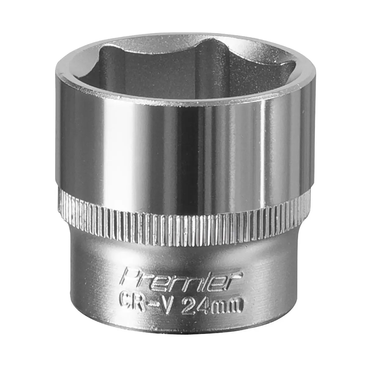 Sealey Premier WallDrive® Socket 24mm 3/8"Sq Drive