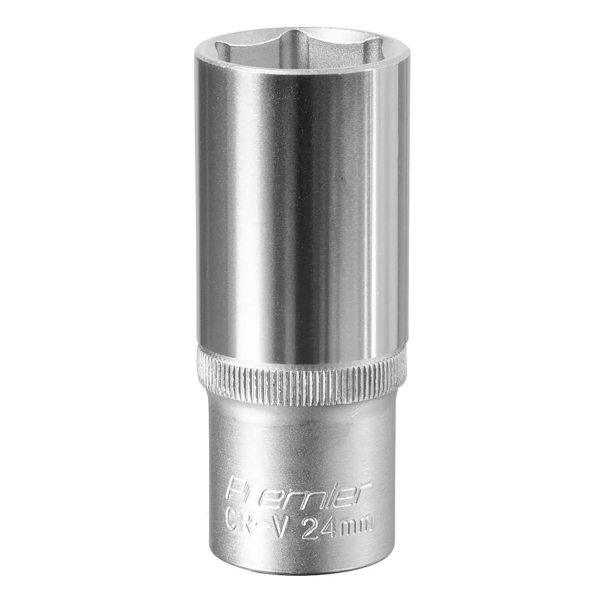 Sealey Premier WallDrive® Socket 24mm Deep 1/2"Sq Drive