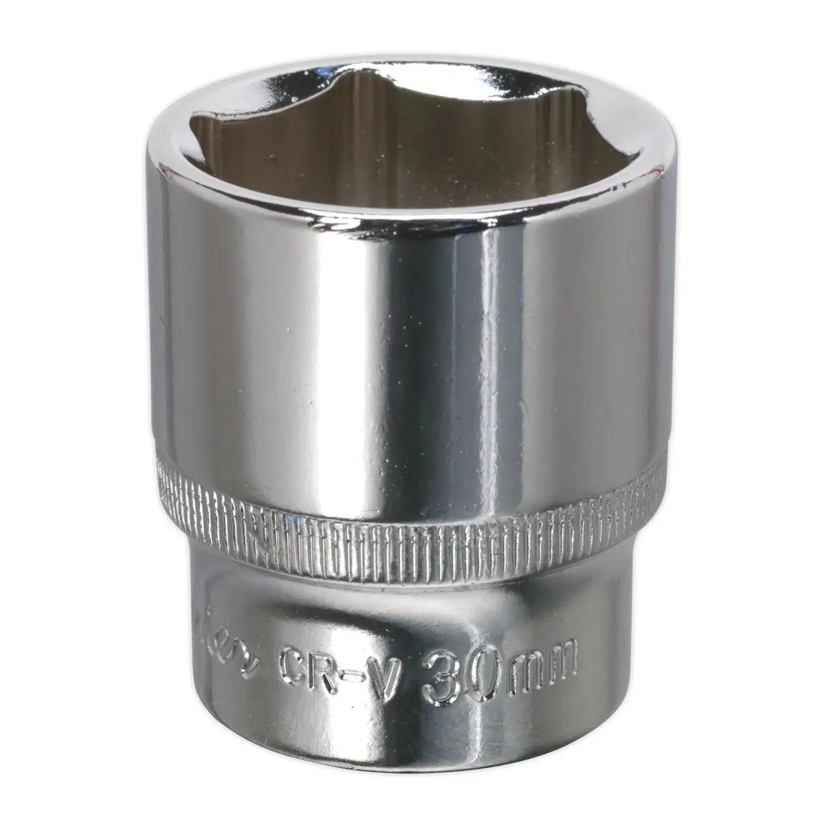 Sealey Premier WallDrive® Socket 30mm 1/2"Sq Drive Fully Polished