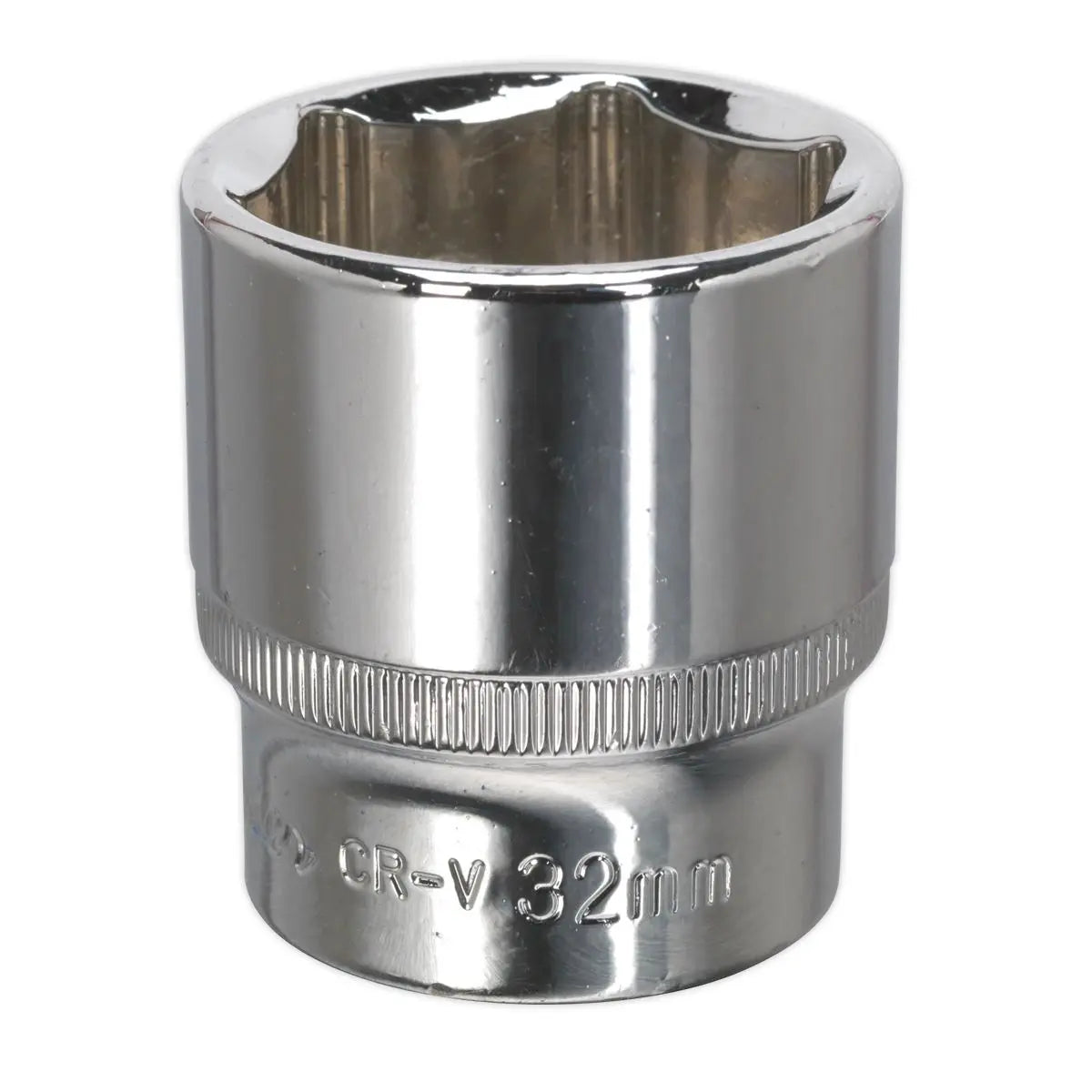 Sealey Premier WallDrive® Socket 32mm 1/2"Sq Drive Fully Polished