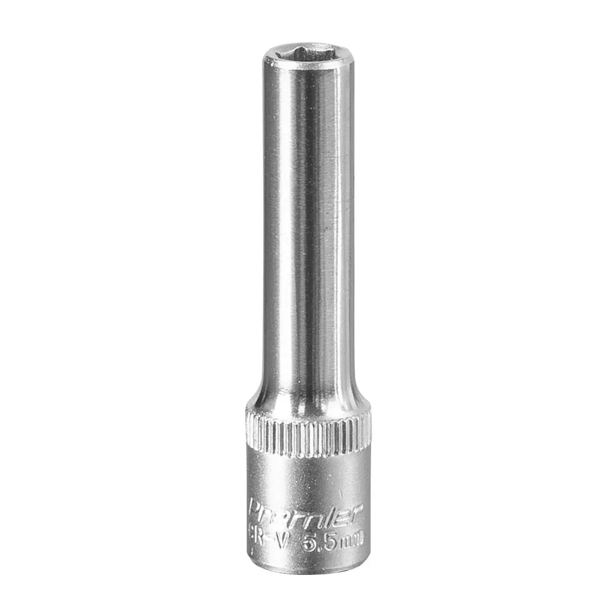 Sealey Premier WallDrive® Socket 5.5mm Deep 1/4"Sq Drive
