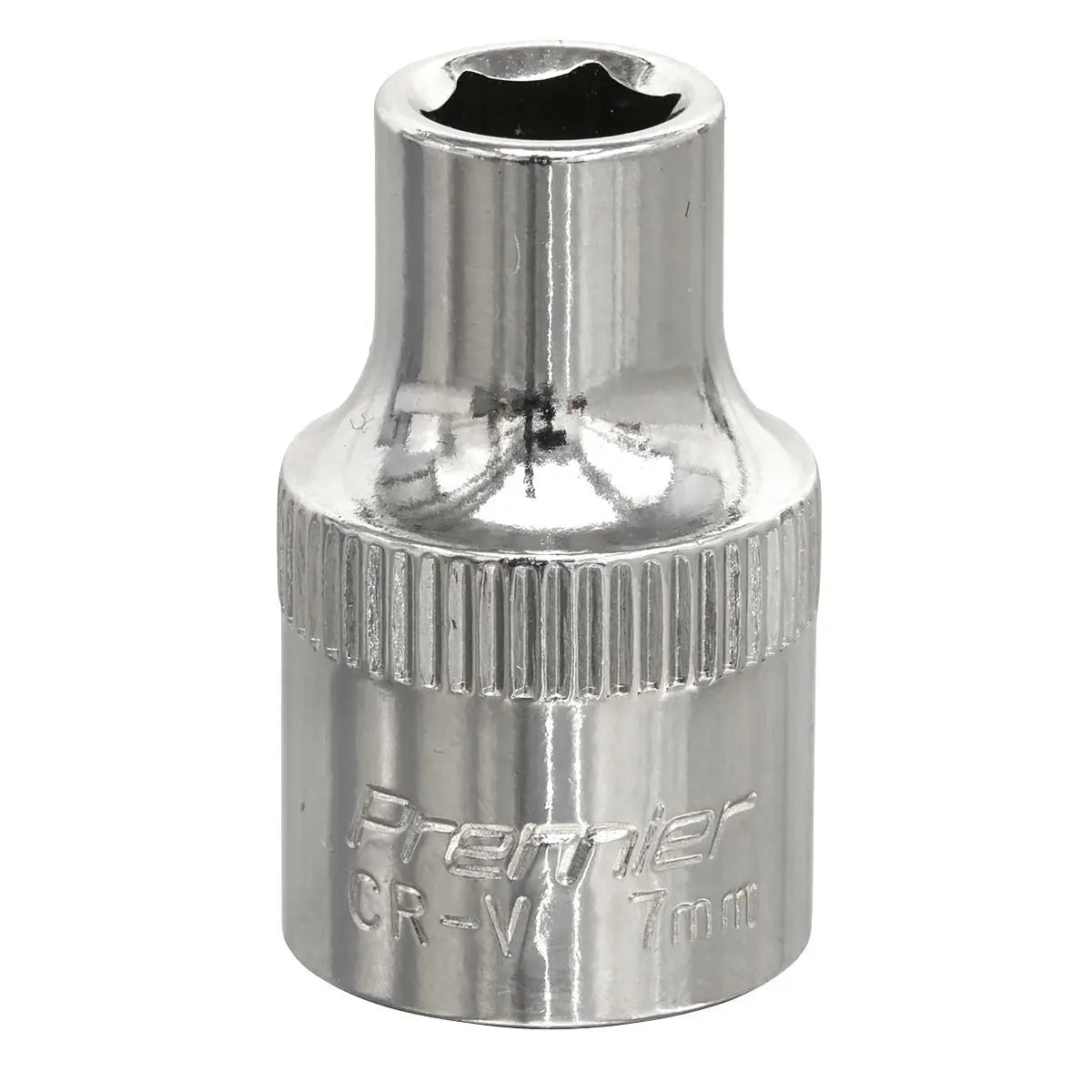 Sealey Premier WallDrive® Socket 7mm 3/8"Sq Drive Fully Polished