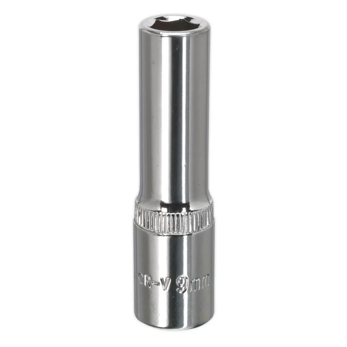 Sealey Premier WallDrive® Socket 9mm Deep 3/8"Sq Drive Fully Polished