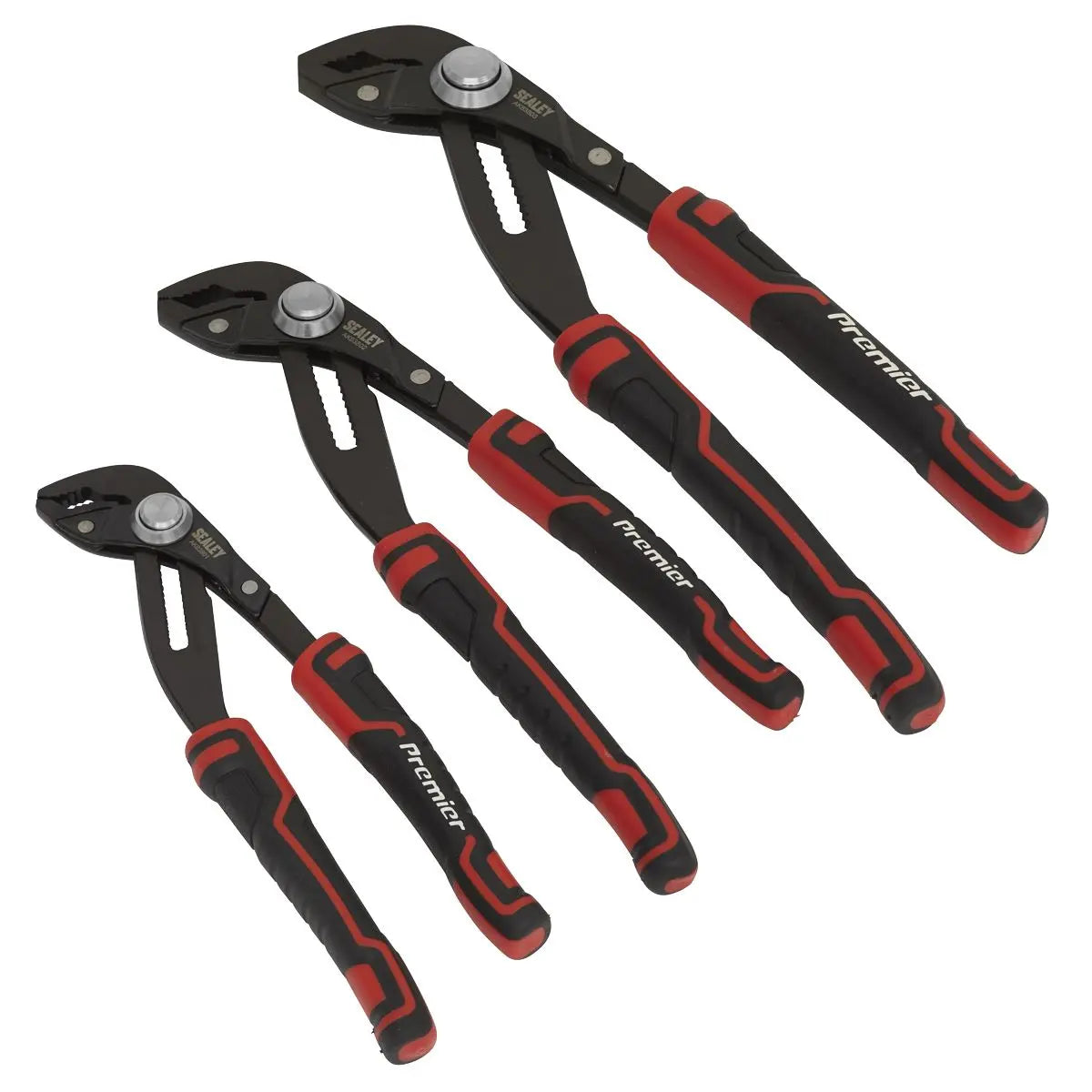 Sealey Premier Water Pump Pliers Set 3pc Quick Release