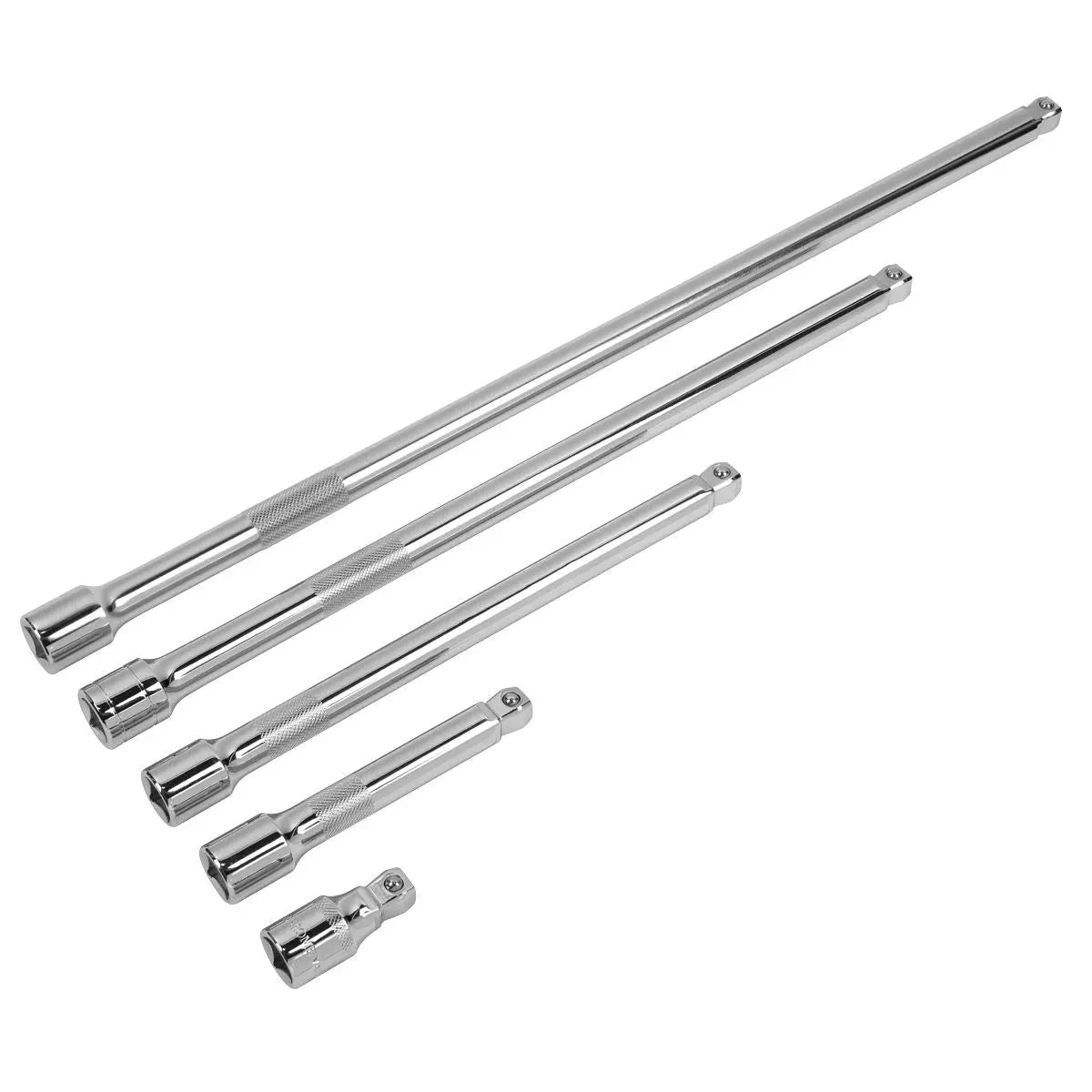 Sealey Premier Wobble Extension Bar Set 5pc 1/2"Sq Drive