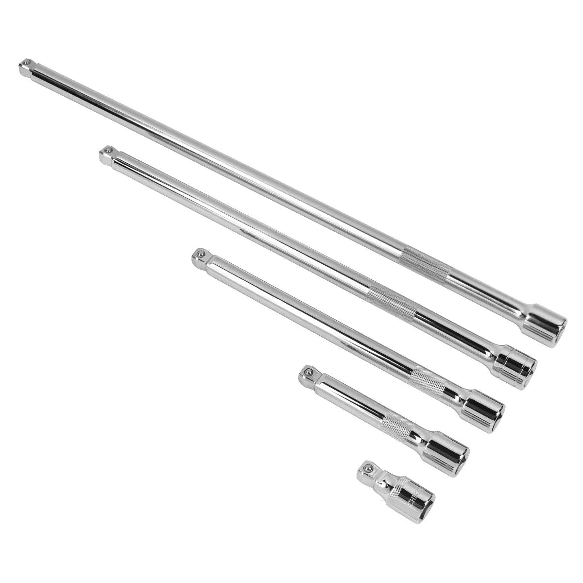 Sealey Premier Wobble Extension Bar Set 5pc 1/2"Sq Drive