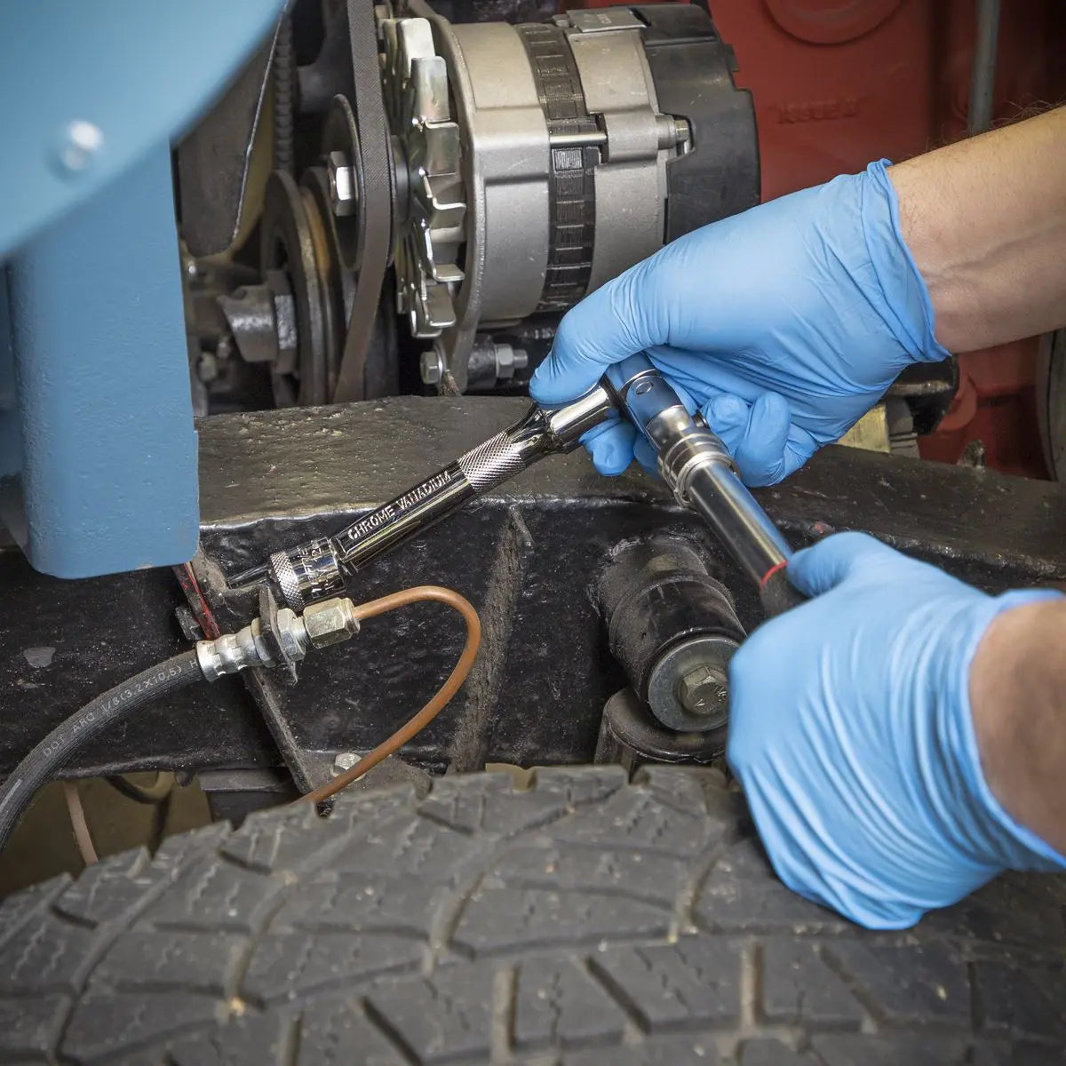 Sealey Premier Wobble Extension Bar Set 5pc 1/2"Sq Drive