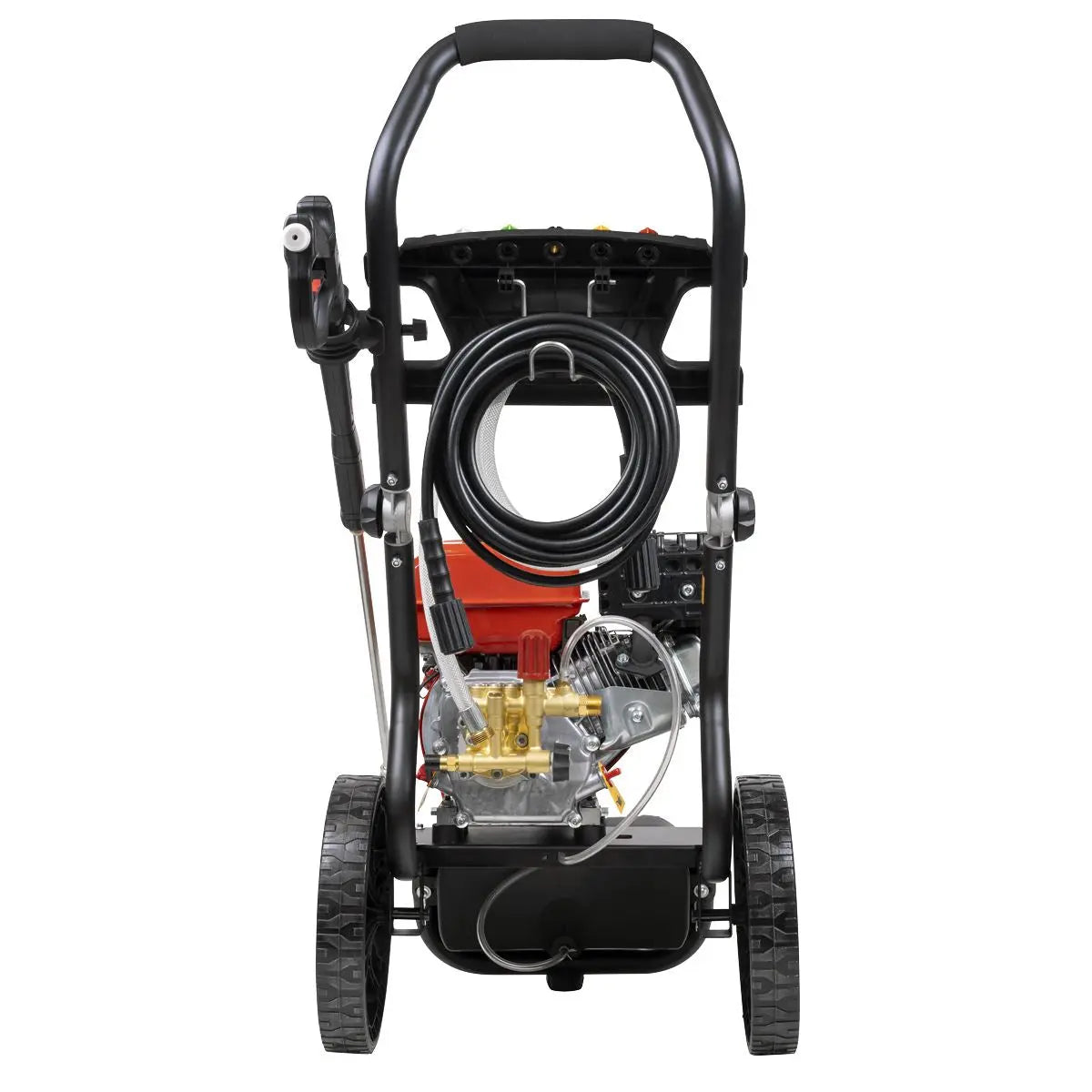 Sealey Pressure Washer 220bar 540L/hr Self-Priming 6.5hp Petrol White Rose Tools