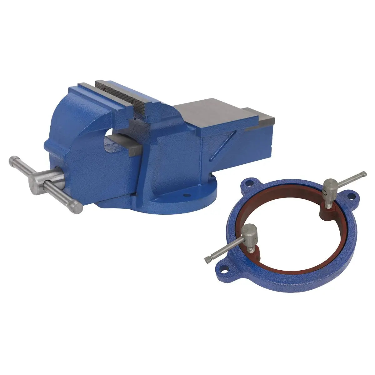 Sealey Professional Heavy-Duty Vice 150mm with Swivel Base  White Rose Tools