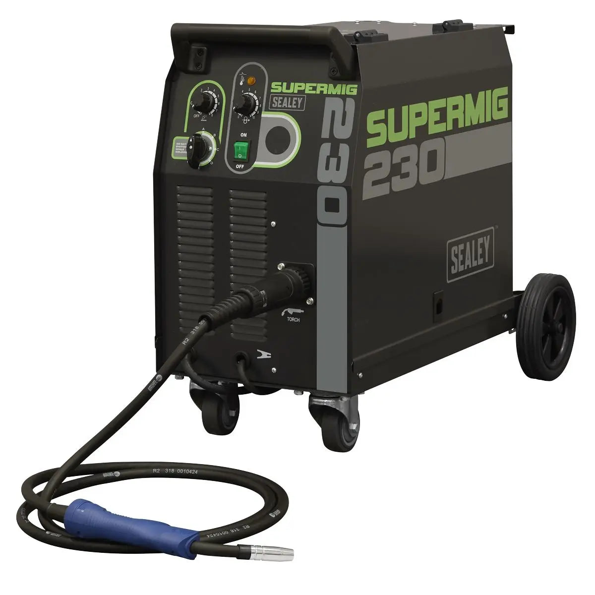 Sealey Professional MIG Welder 230A 230V with Binzel® Euro Torch