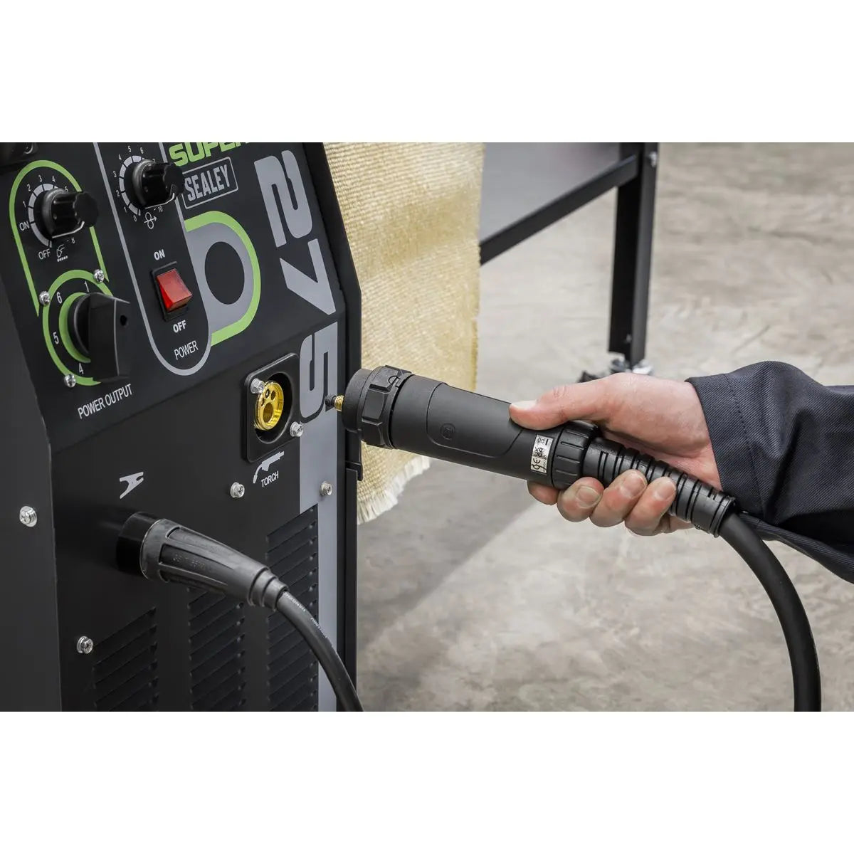 Sealey Professional MIG Welder 270Amp 230V with Binzel® Euro Torch