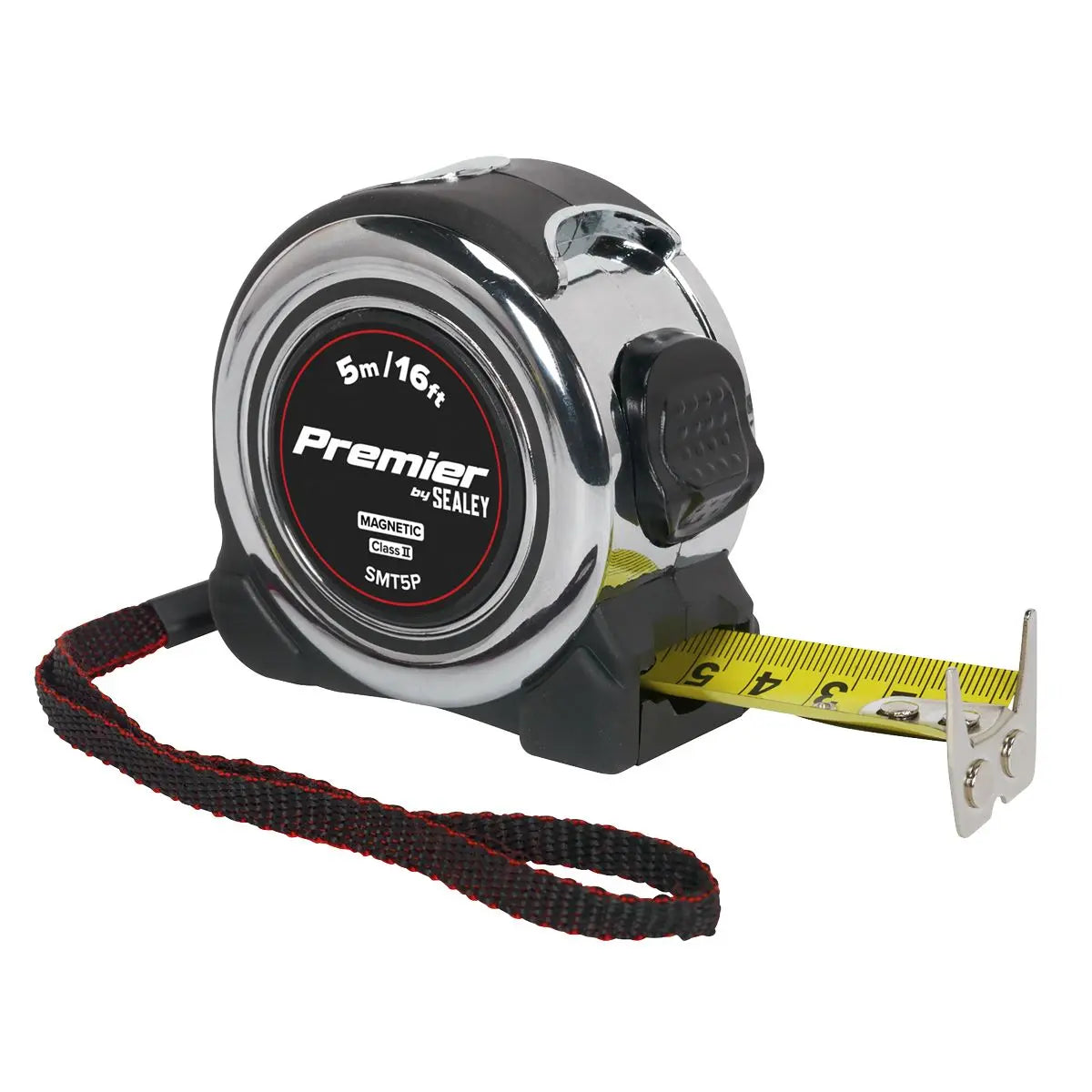 Sealey Professional Tape Measure Chrome Body 5m or 8m