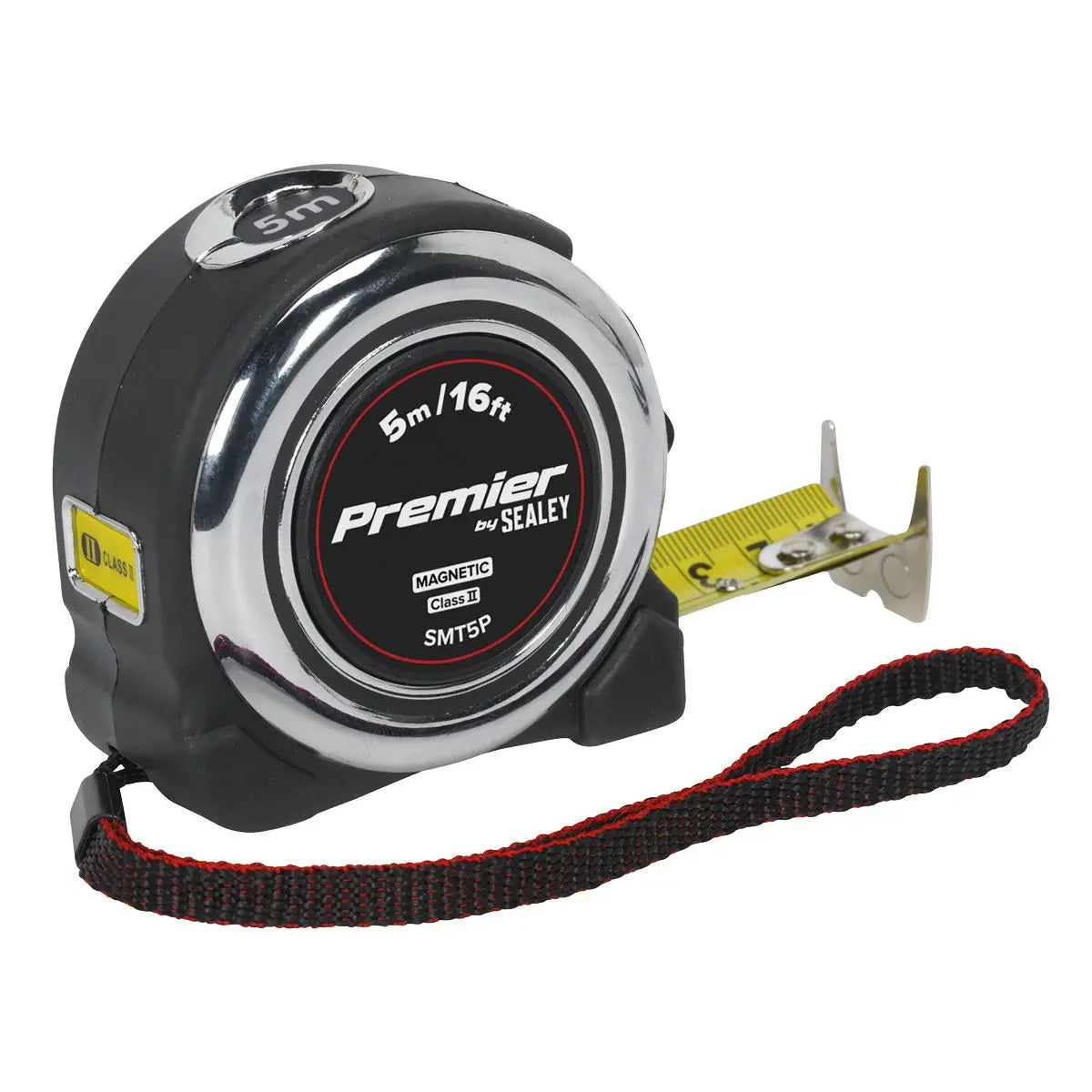 Sealey Professional Tape Measure Chrome Body 5m or 8m