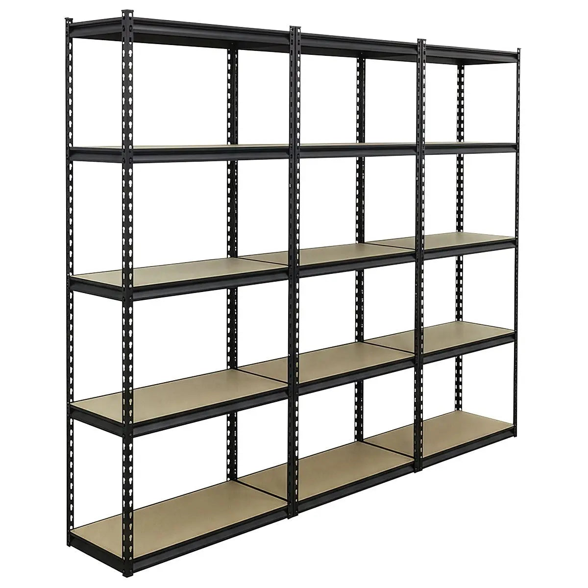 Sealey Racking Unit with 5 Shelves 340kg Capacity Per Level - Set of 3 White Rose Tools