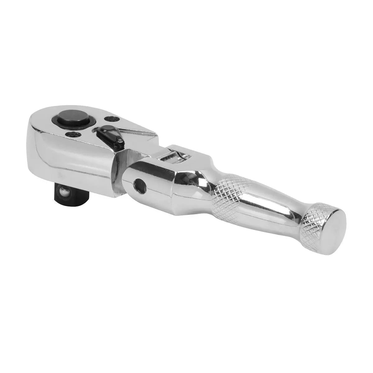 Sealey Ratchet Handle Socket Wrench Flexi Head Stubby 3/8" Drive 72 Tooth