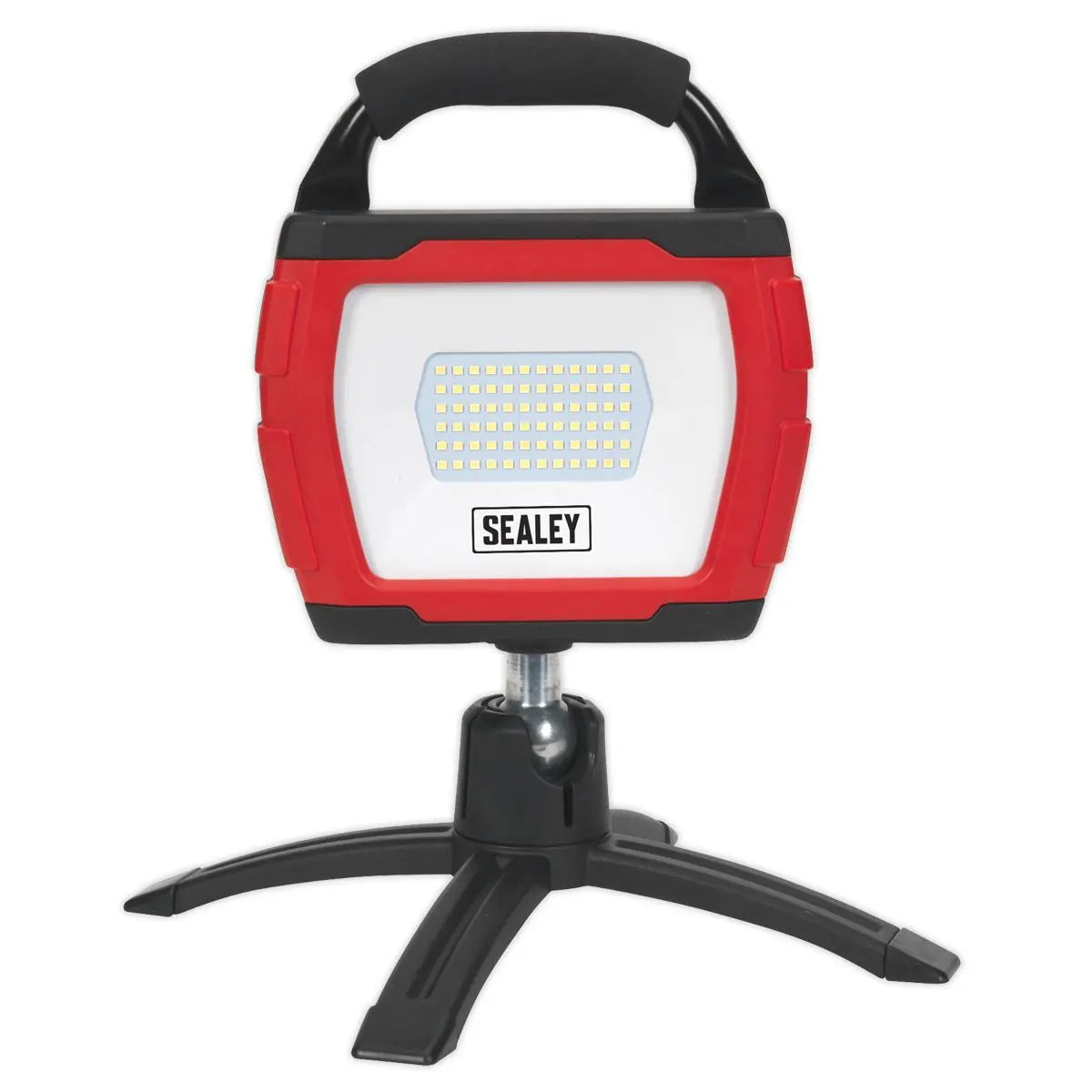 Sealey Rechargeable 360° Floodlight 36W SMD LED Portable Red Lithium-ion