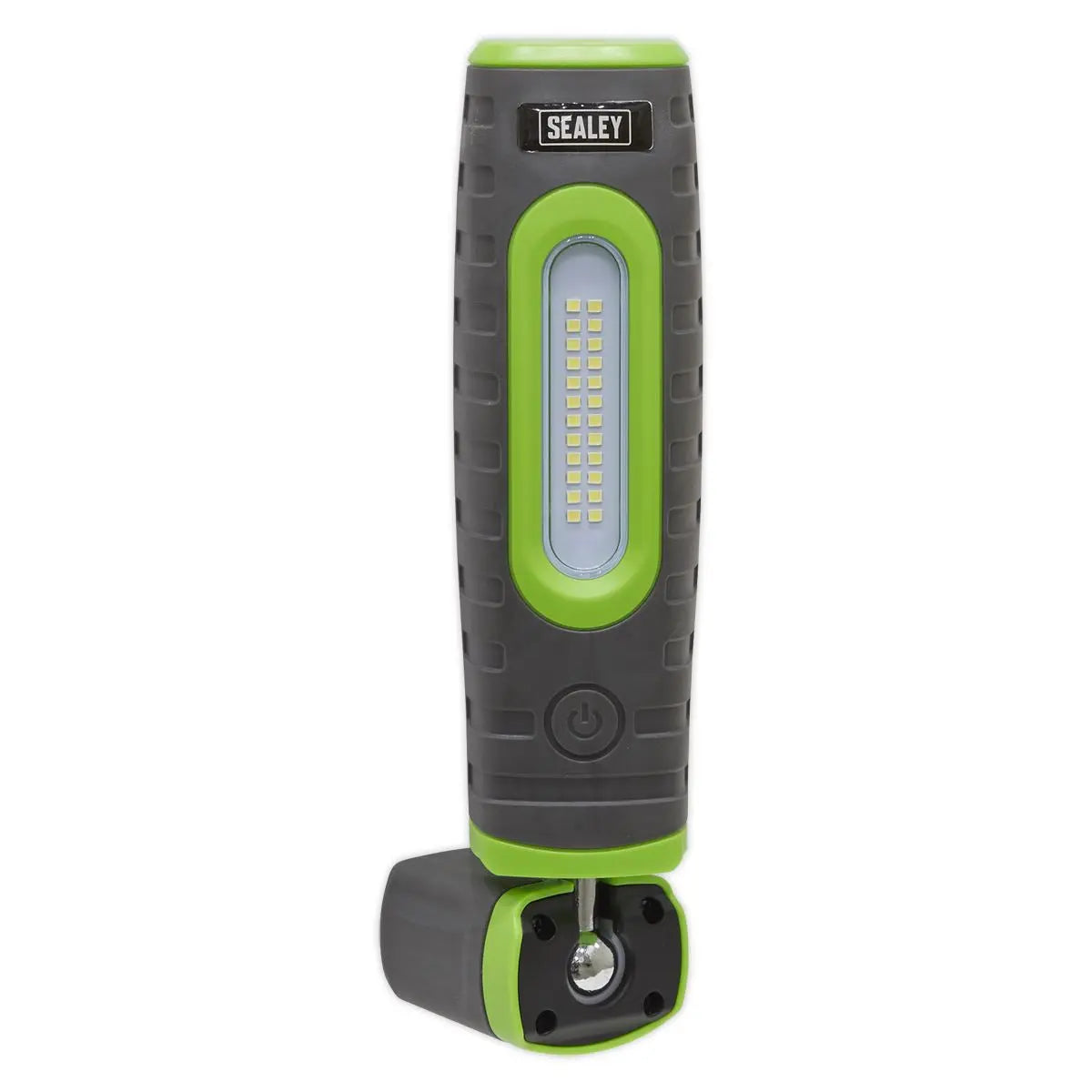 Sealey Rechargeable 360° Inspection Lamp 24 SMD LED + 3W LED Green 1000 Lumens White Rose Tools