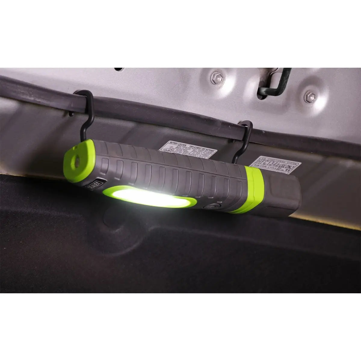 Sealey Rechargeable 360° Inspection Lamp 24 SMD LED + 3W LED Green 1000 Lumens White Rose Tools