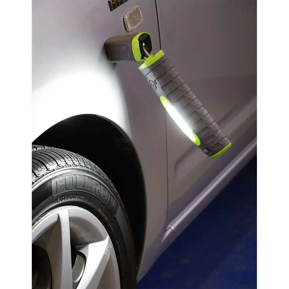 Sealey Rechargeable 360° Inspection Lamp 24 SMD LED + 3W LED Green 1000 Lumens White Rose Tools