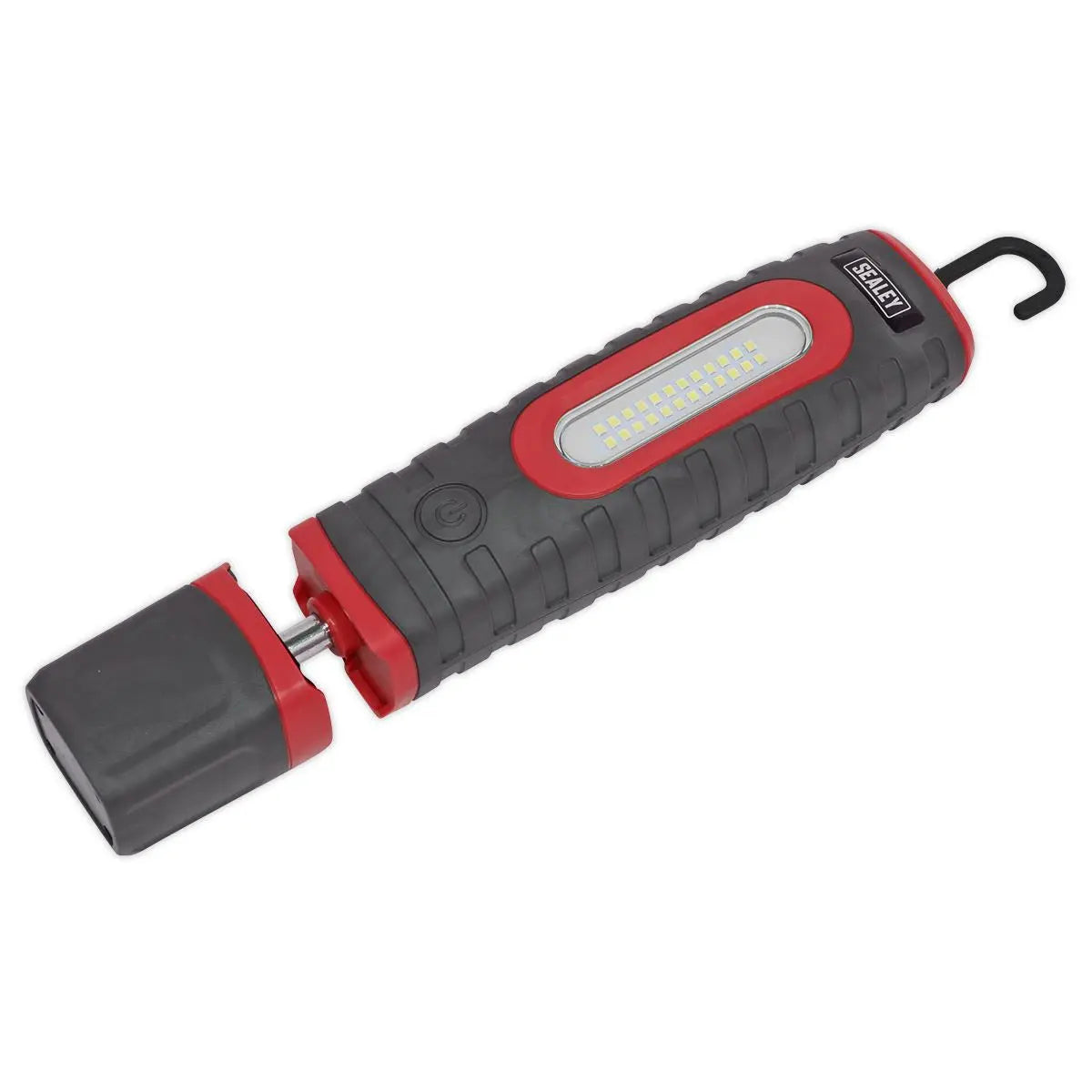 Sealey Rechargeable 360° Inspection Lamp 24 SMD LED + 3W LED Red 1000 Lumens