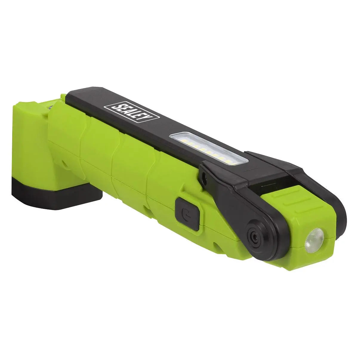 Sealey Rechargeable 360° Inspection Light 10W & 2 x 4W SMD LED Green White Rose Tools