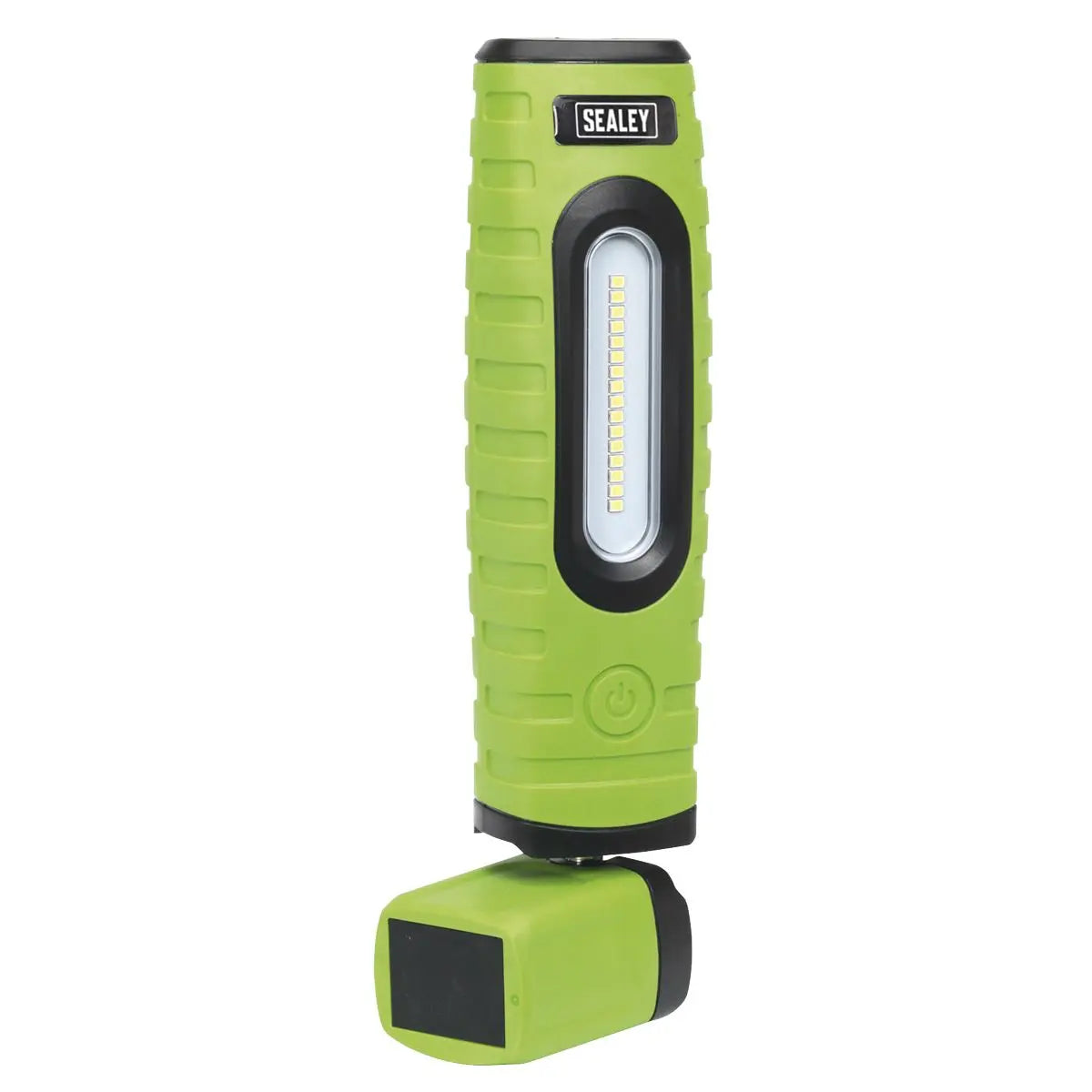Sealey Rechargeable 360° Inspection Light 10W & 3W SMD LED Green 2 x Lithium-ion