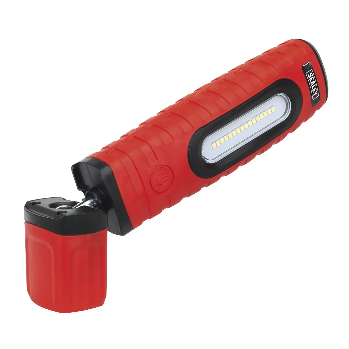 Sealey Rechargeable 360° Inspection Light 10W & 3W SMD LED Red 2 x Lithium-ion White Rose Tools