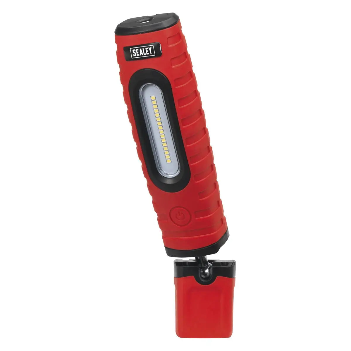 Sealey Rechargeable 360° Inspection Light 10W & 3W SMD LED Red 2 x Lithium-ion White Rose Tools