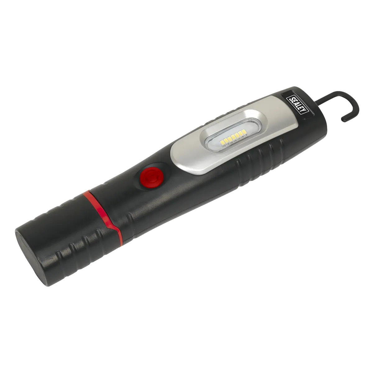Sealey Rechargeable 360° Inspection Light 4W & 3W SMD LED - Black White Rose Tools