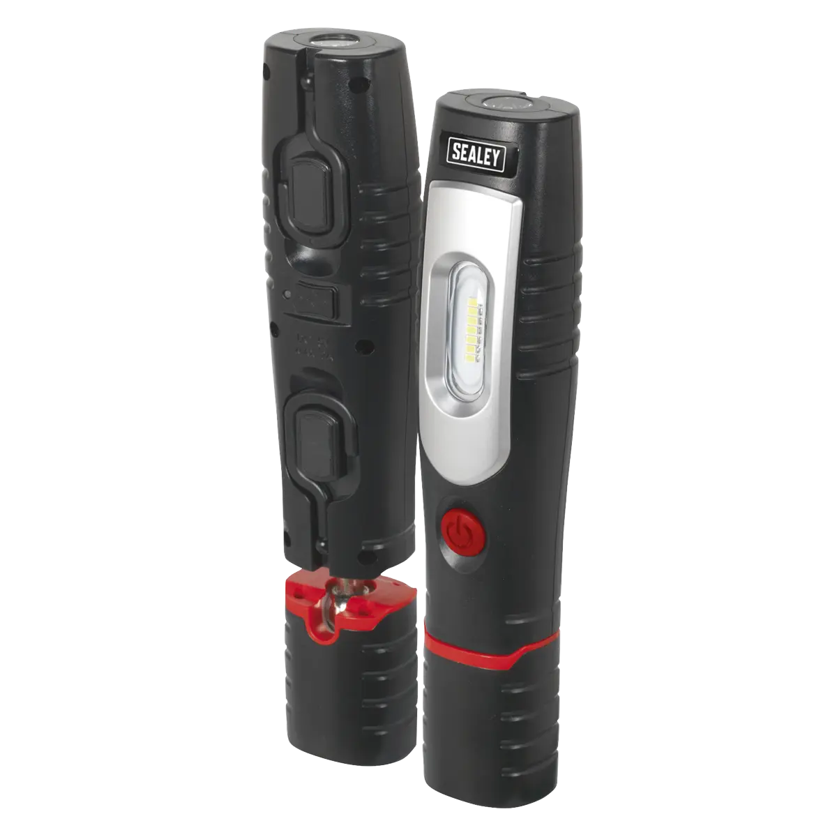 Sealey Rechargeable 360° Inspection Light 4W & 3W SMD LED - Black White Rose Tools
