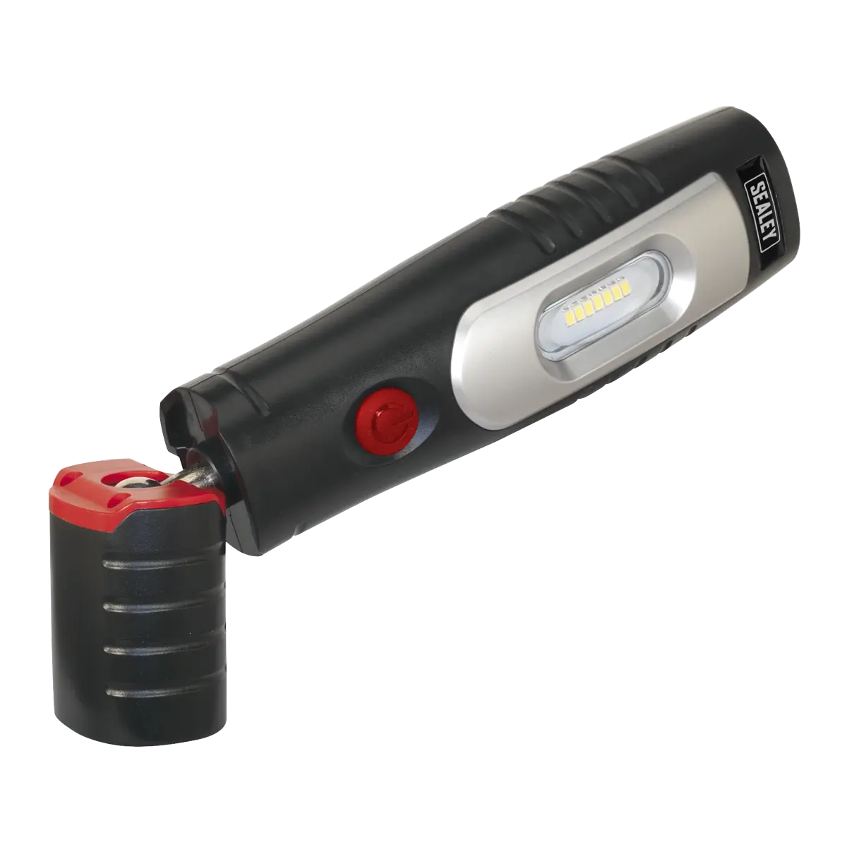 Sealey Rechargeable 360° Inspection Light 4W & 3W SMD LED - Black White Rose Tools