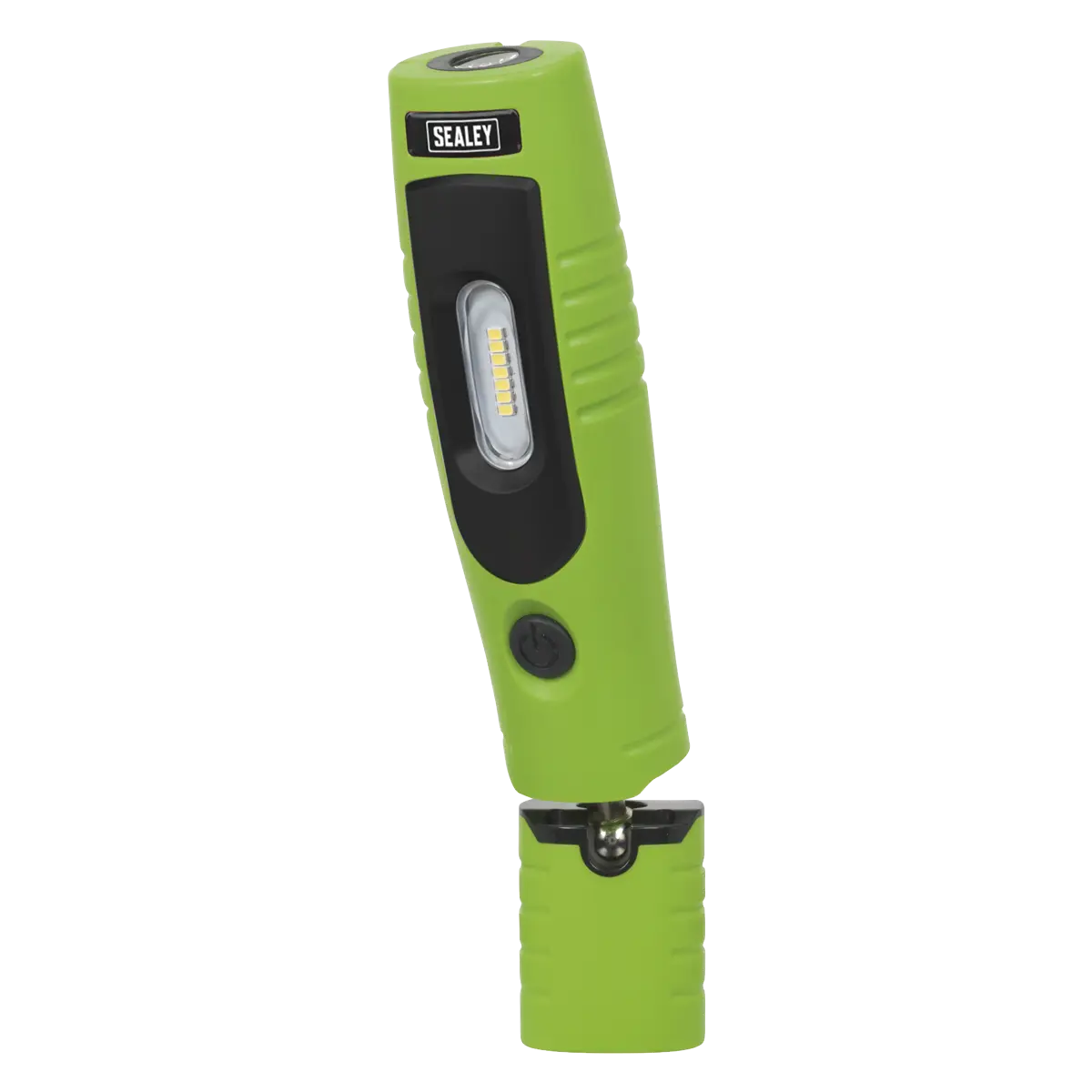 Sealey Rechargeable 360° Inspection Light 4W & 3W SMD LED - Green White Rose Tools