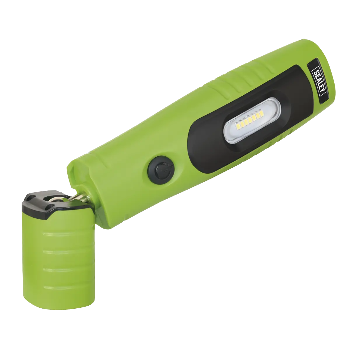 Sealey Rechargeable 360° Inspection Light 4W & 3W SMD LED - Green White Rose Tools