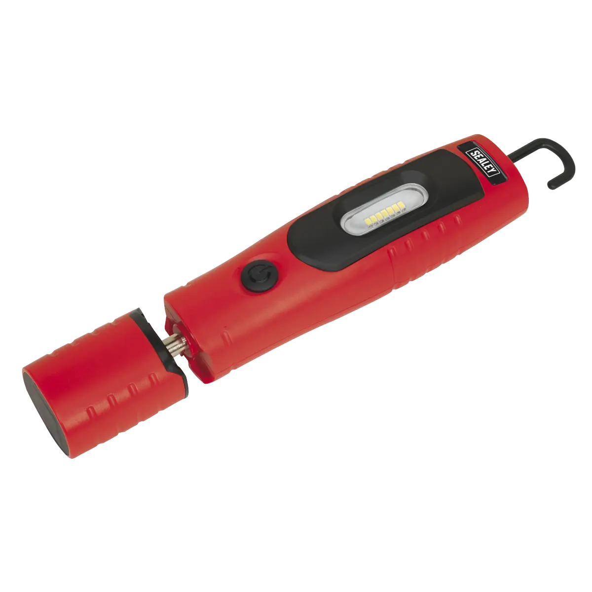 Sealey Rechargeable 360° Inspection Light 4W & 3W SMD LED - Red White Rose Tools